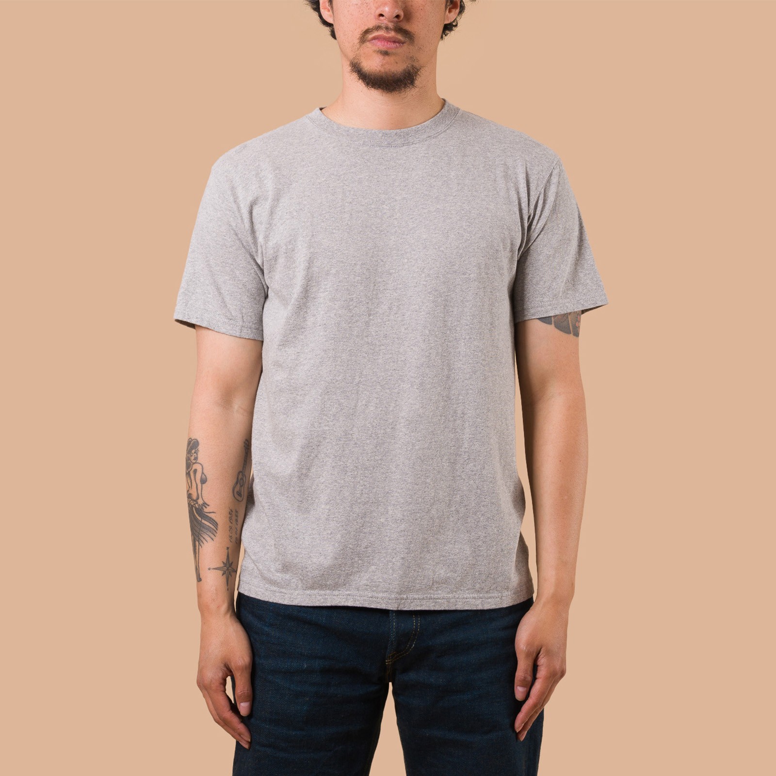 image flâneurs GOOD ON / Short Sleeve Crew T-Shirt Metal de face