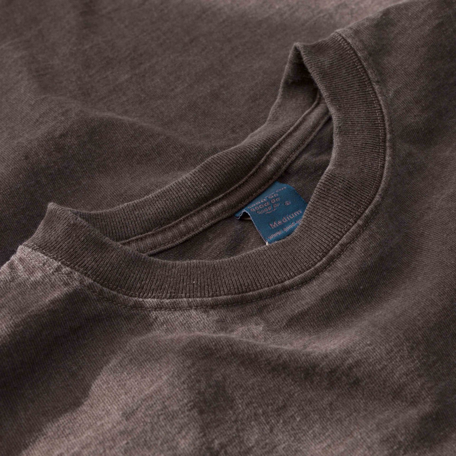 Short Sleeve Crew T-Shirt in Chocolate Brown