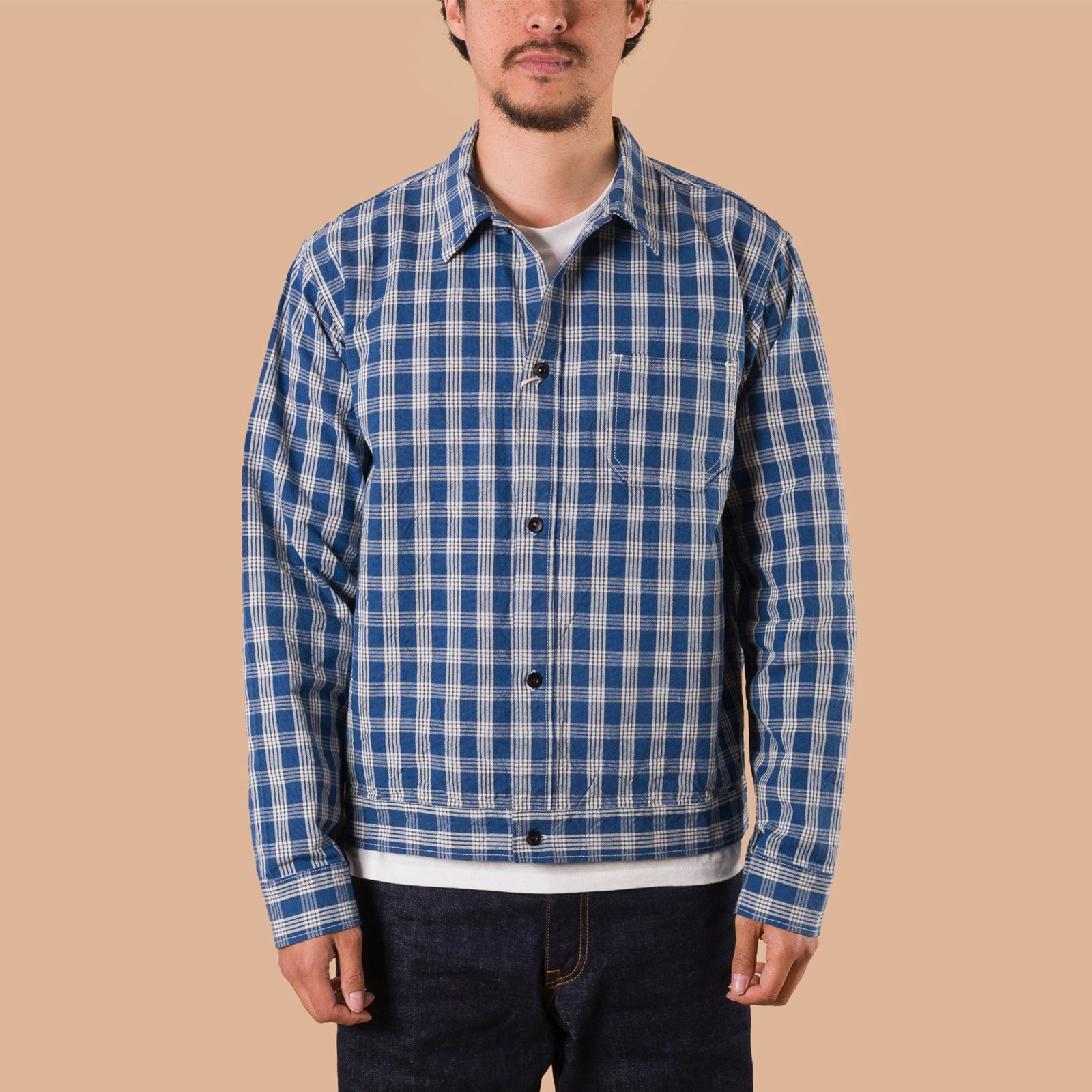 Union Supply Palaka Check Shirt Blouse