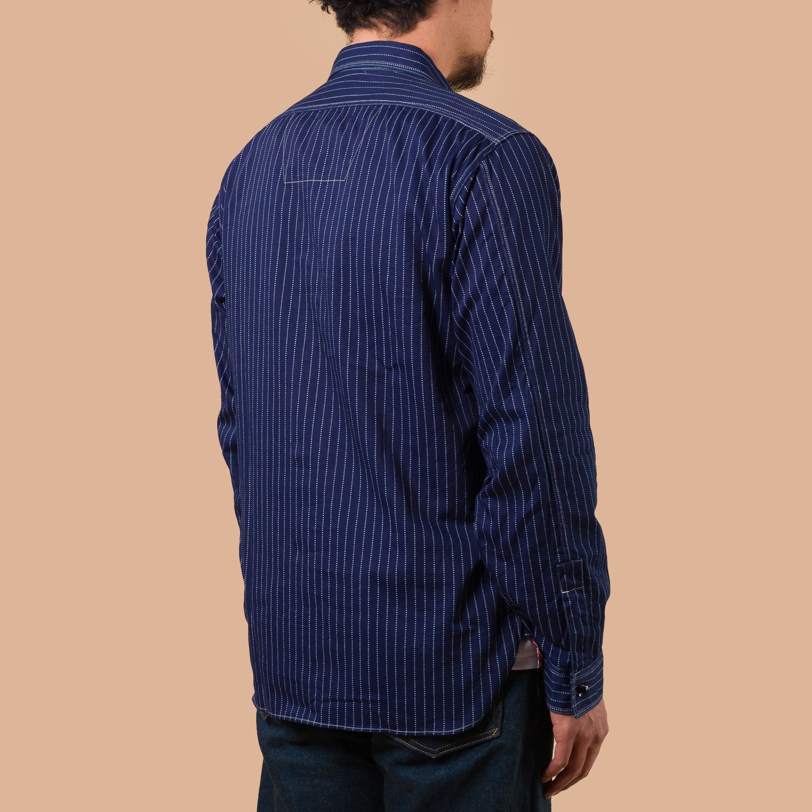 "Fiction Romance" 8.5oz Wabash Stripe Work Shirt