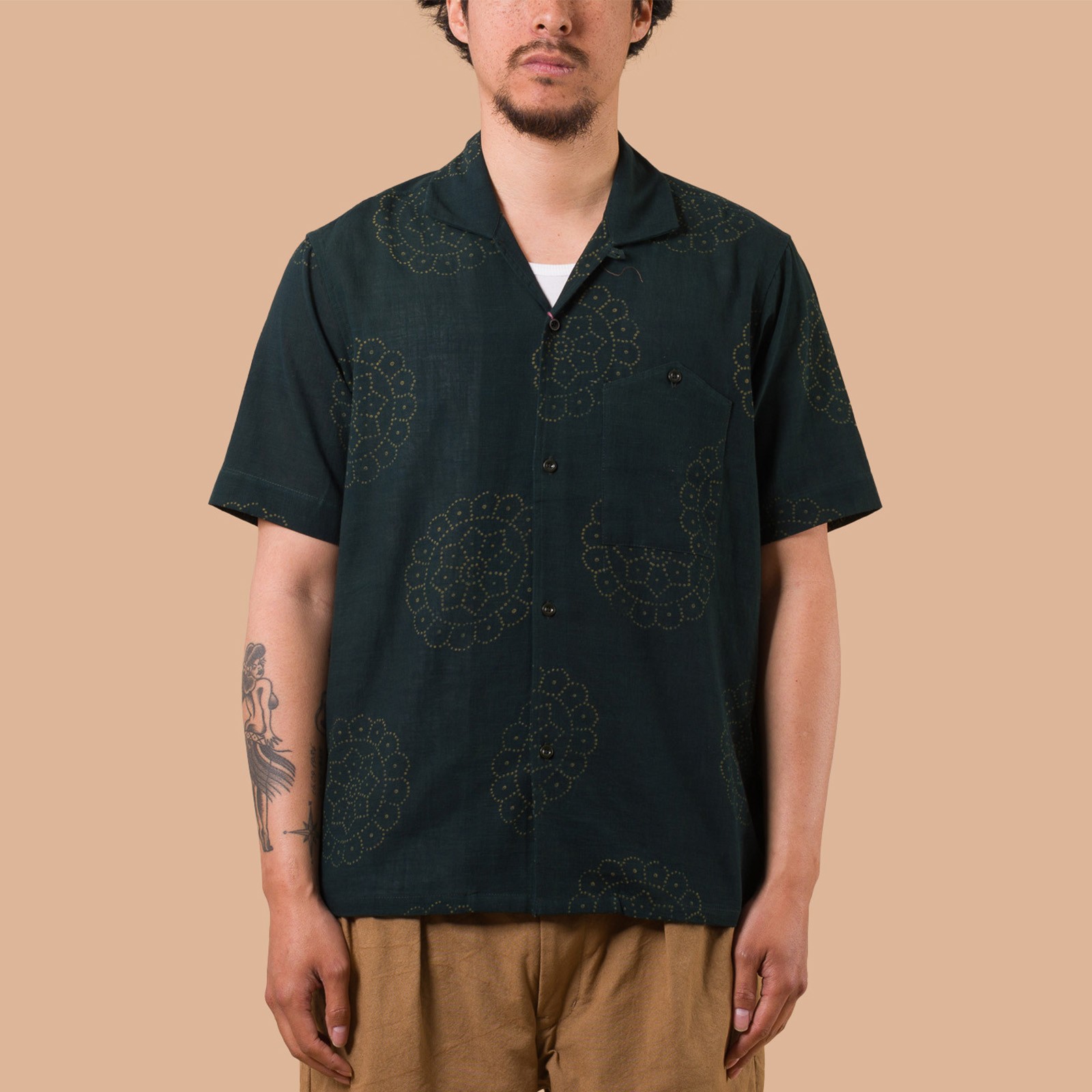 image flâneurs KARDO x FLANEURS / S/S Shirt BP09 de face