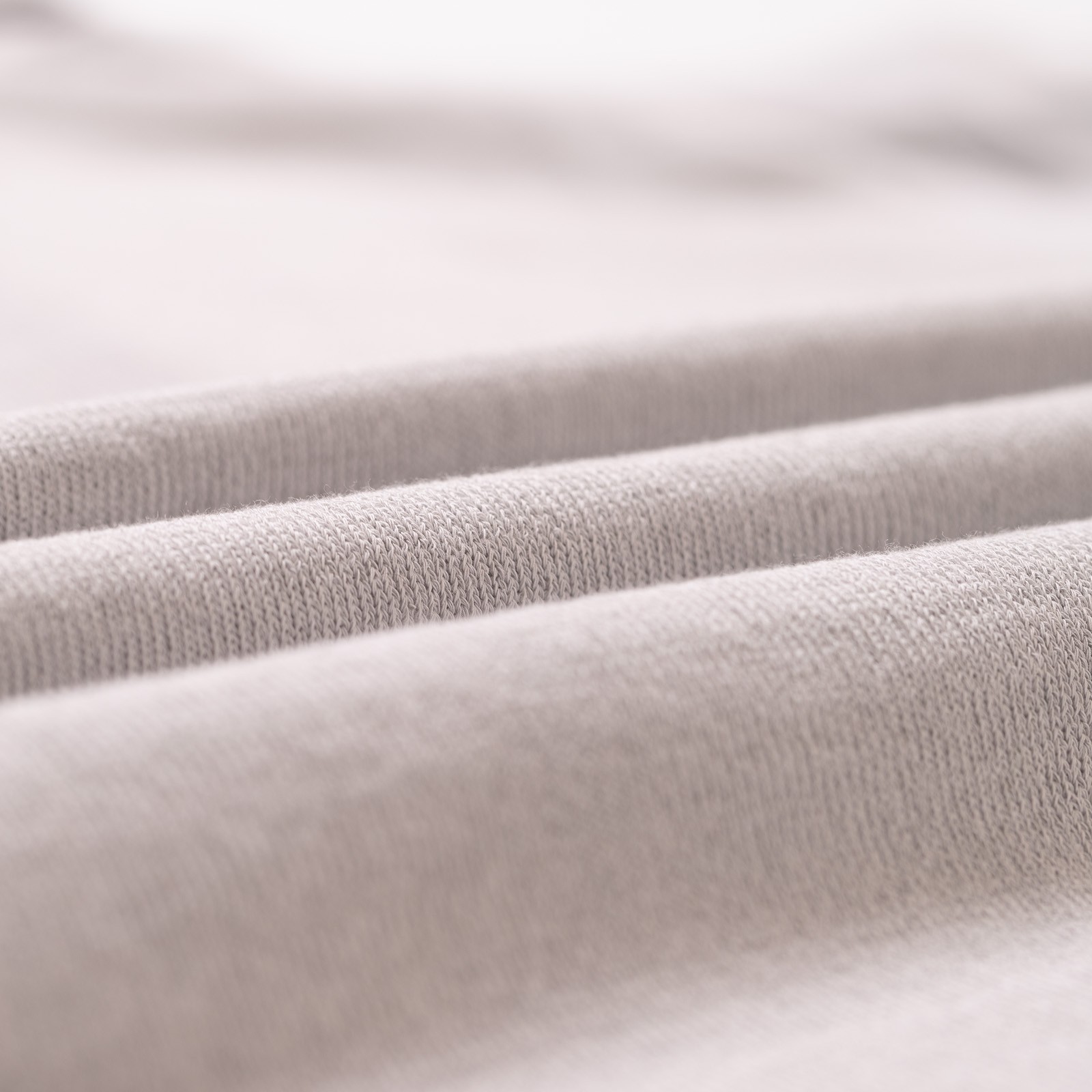 Image_Flâneurs_MOONCASTLE / Polo Ice Cotton Manches Courtes Light Gray_détail_matière