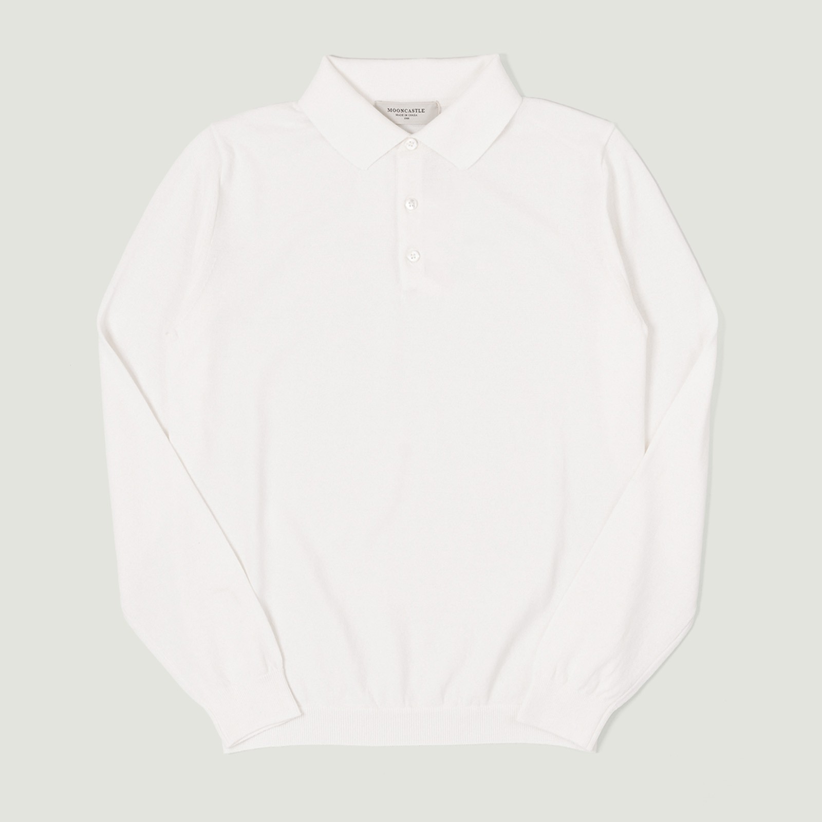 image flâneurs MOONCASTLE / Ice Cotton Long Poloneck Off White vignette