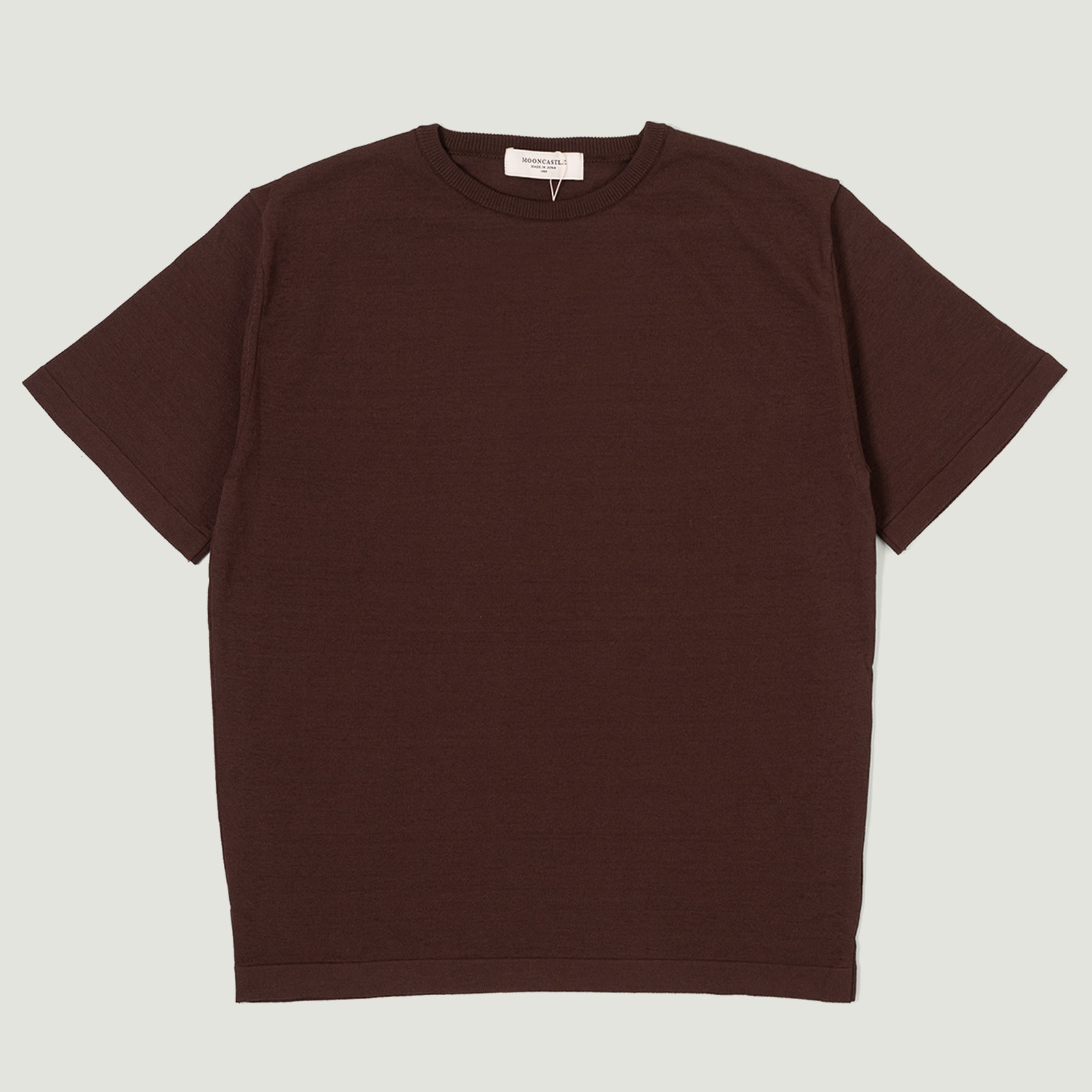 image flâneurs MOONCASTLE / Ice Cotton Relax Crewneck Brown Vignette