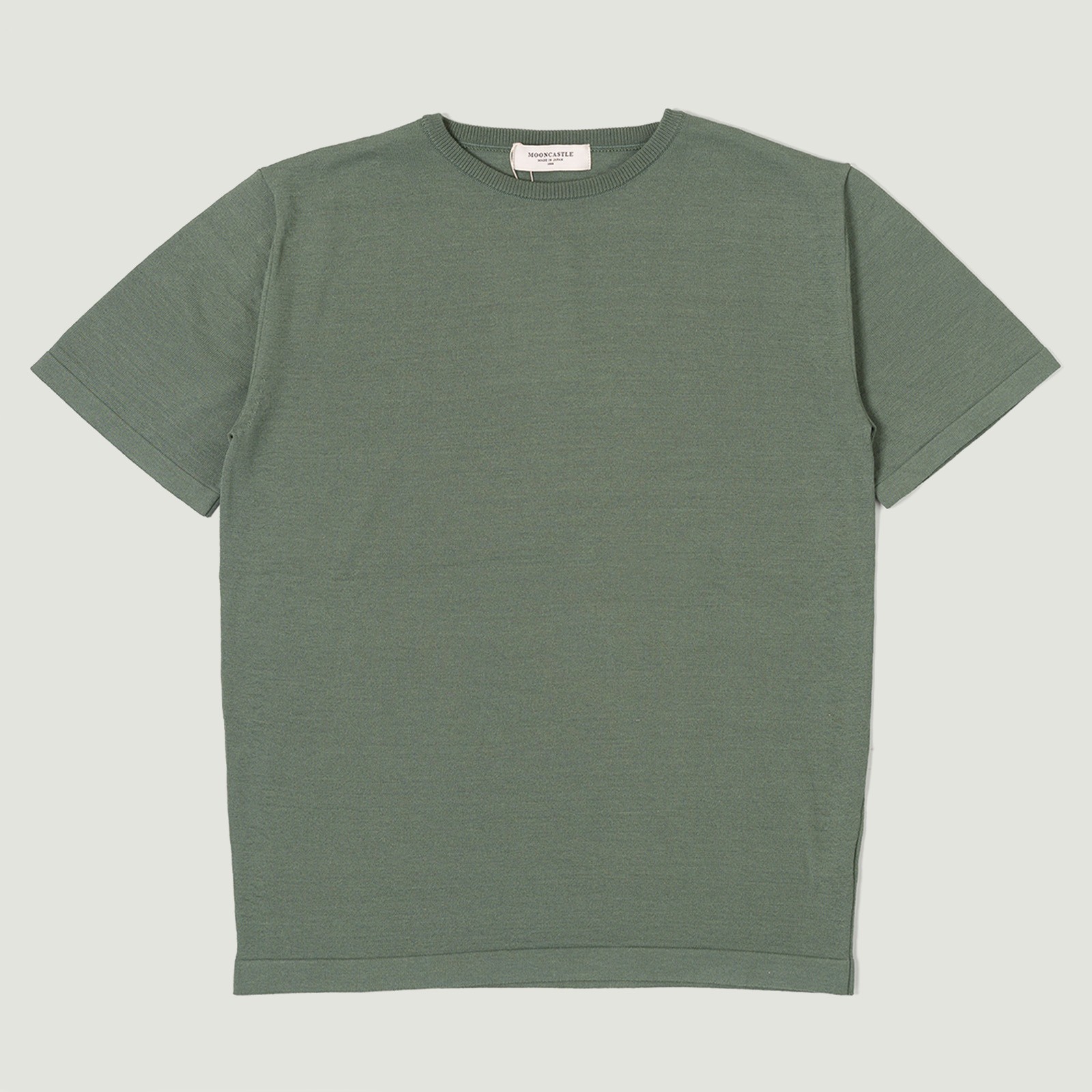 image flâneurs MOONCASTLE / Ice Cotton Relax Crewneck Olive vignette