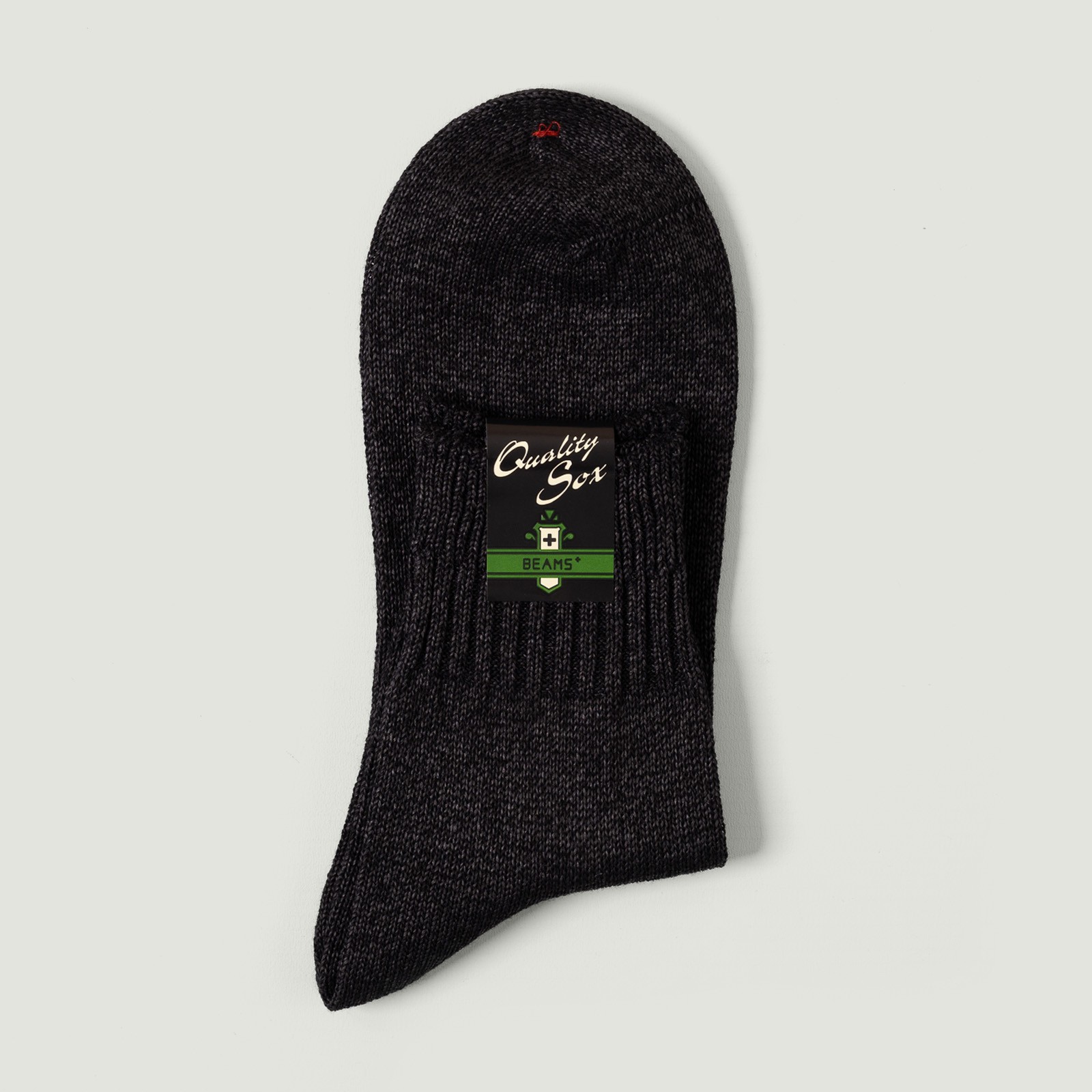 Image flâneurs BEAMS PLUS / Washi Short Rib Socks Black