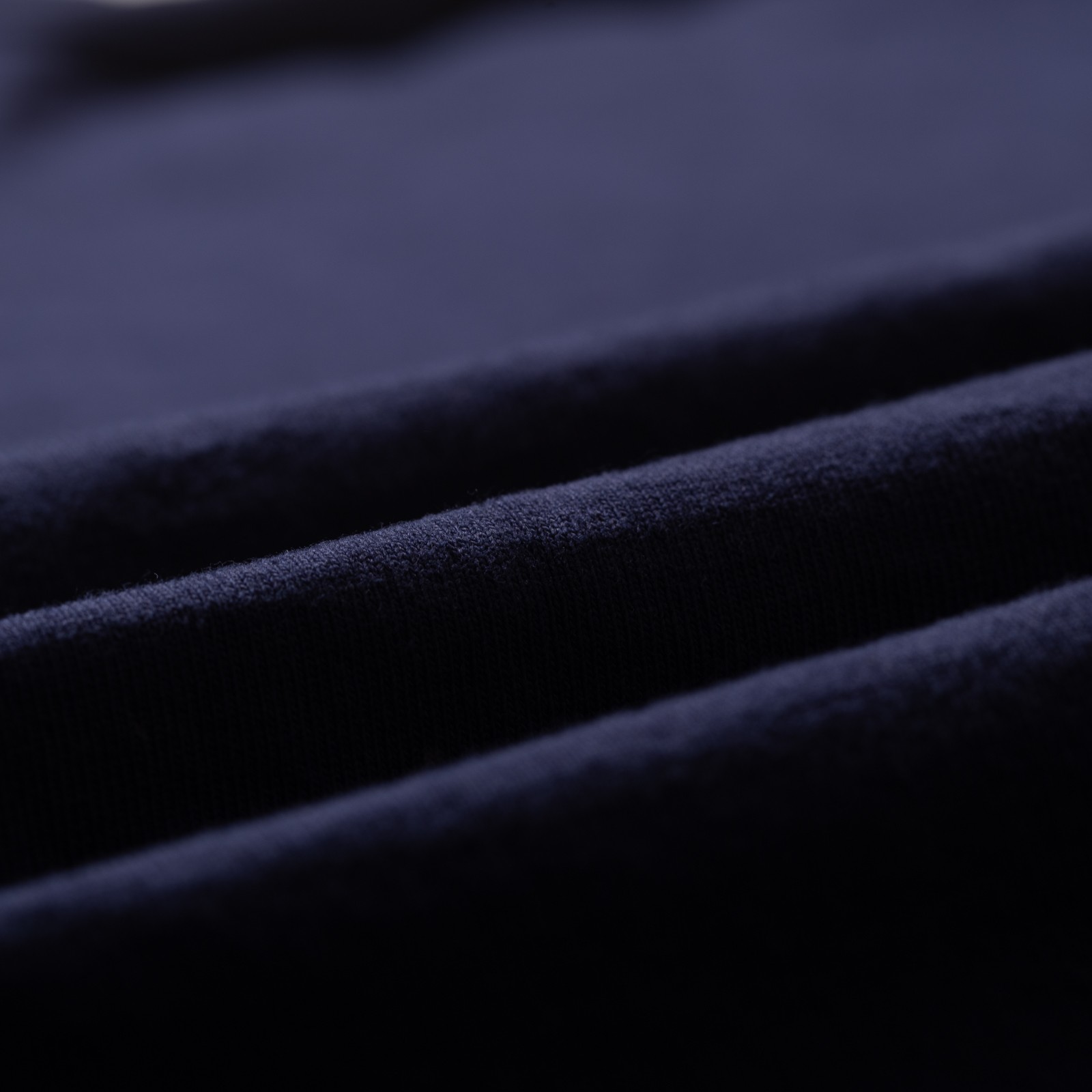 image flâneurs GOOD ON / S/S Heavy Crew Tee Navy détail matière