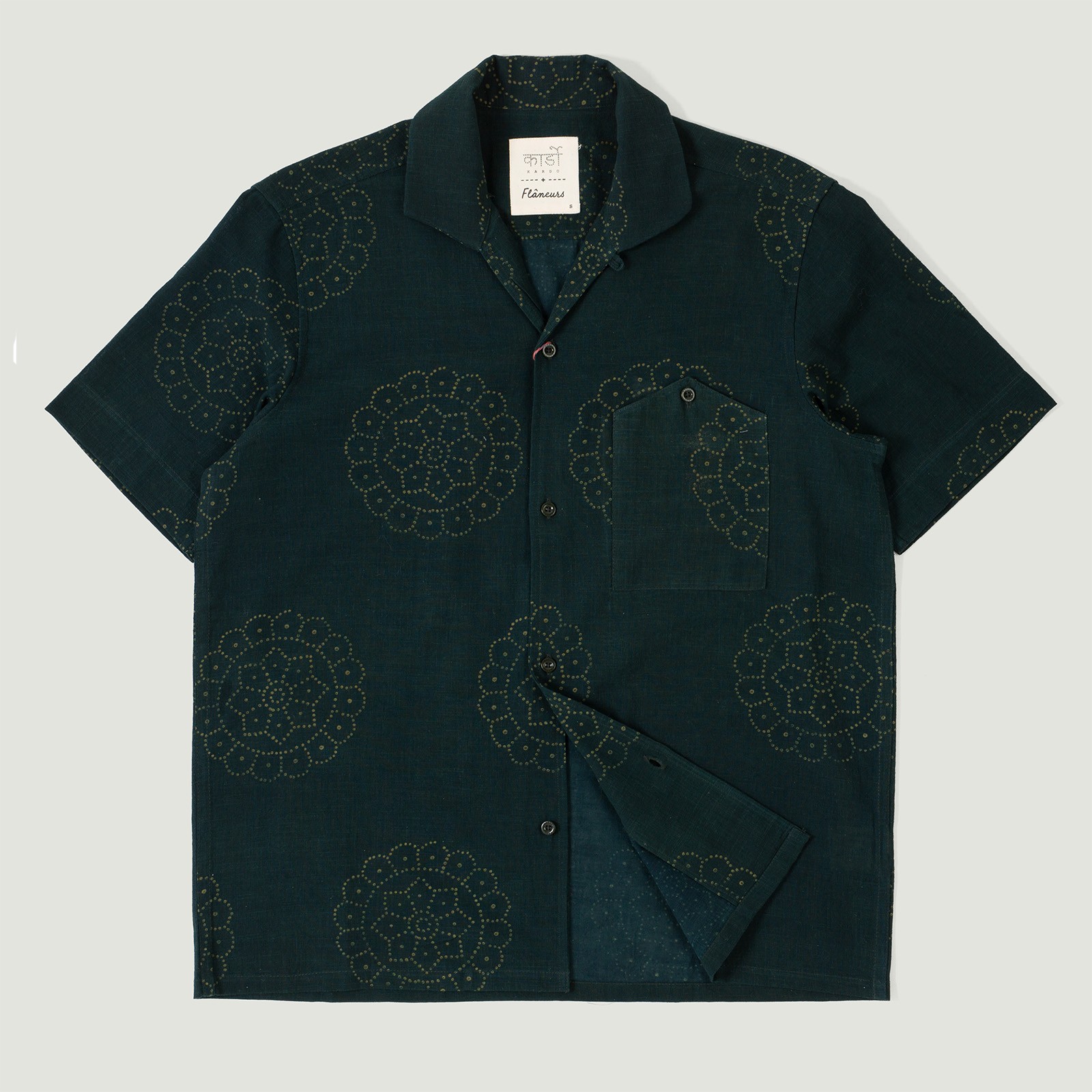 Vignettes KARDO x FLANEURS chemisette motif Shirt BP04