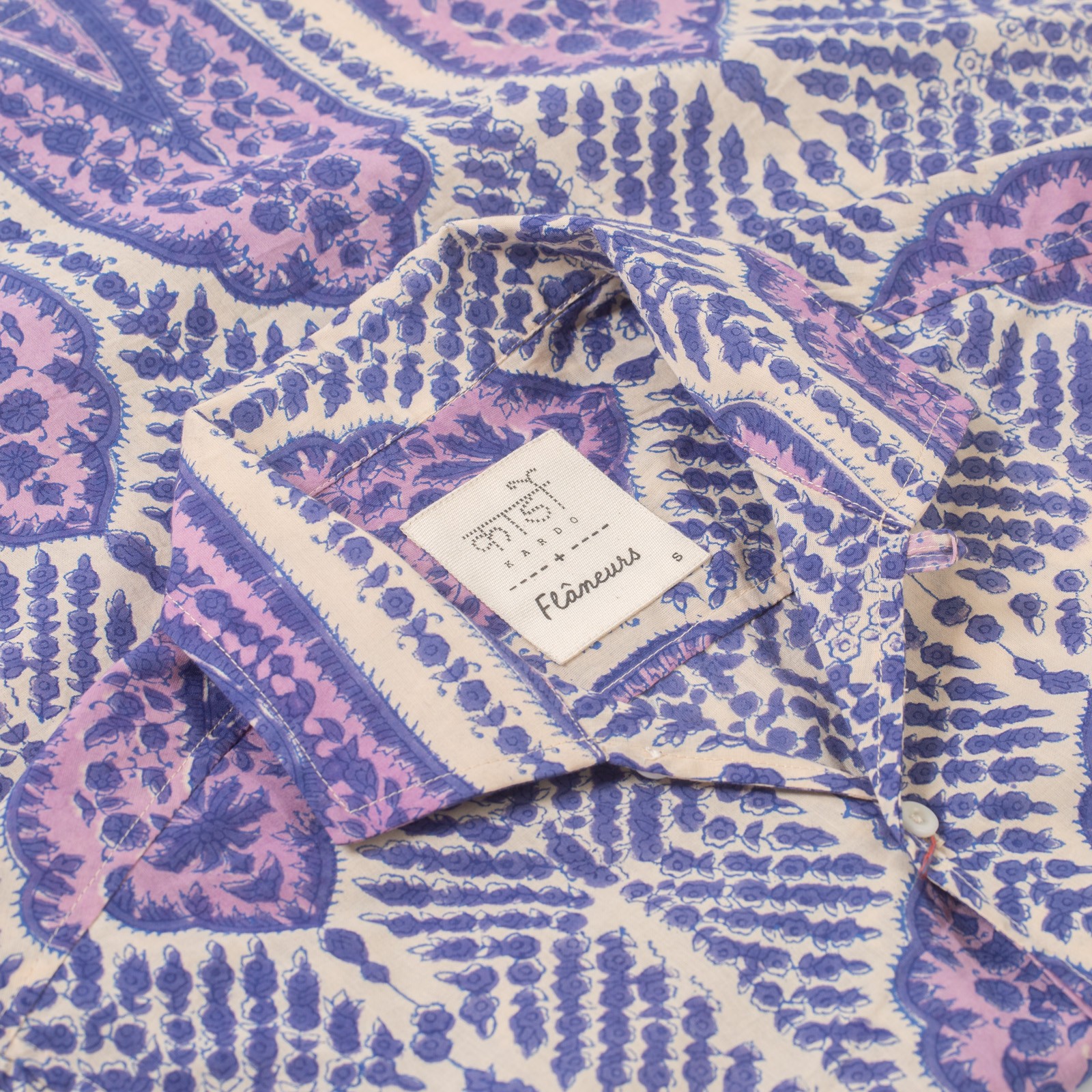 image détail KARDO x FLANEURS chemisette motif Shirt BP05 (2)
