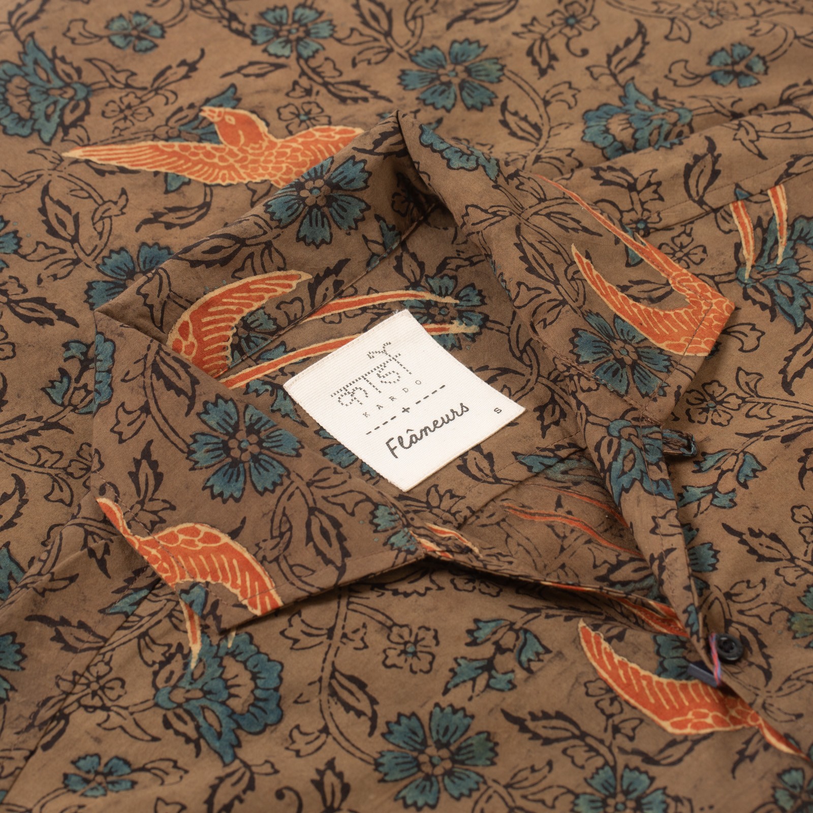 image détail KARDO x FLANEURS chemisette motif Shirt AJK01 (2)
