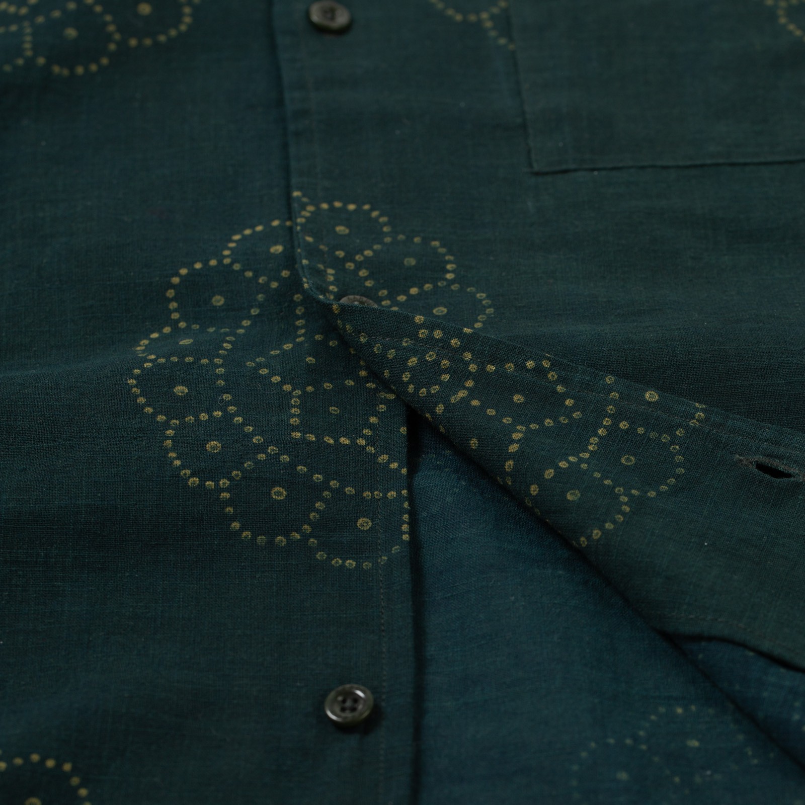 image détail  flâneurs chemisette KARDO x FLANEURS  SS Shirt BP09 de face (3)