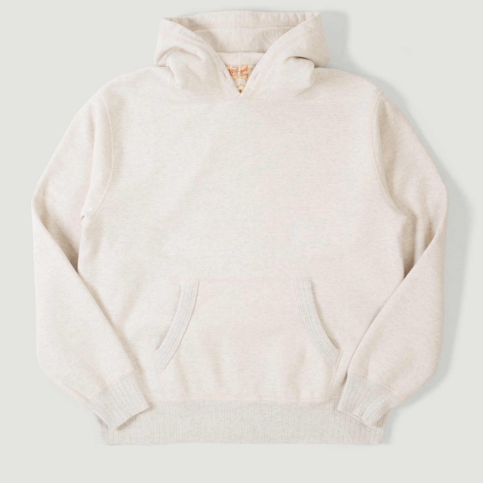 Vignettes flaneurs WHITESVILLE Heavy Loopwheel Sweat Hooded Parka Oatmeal