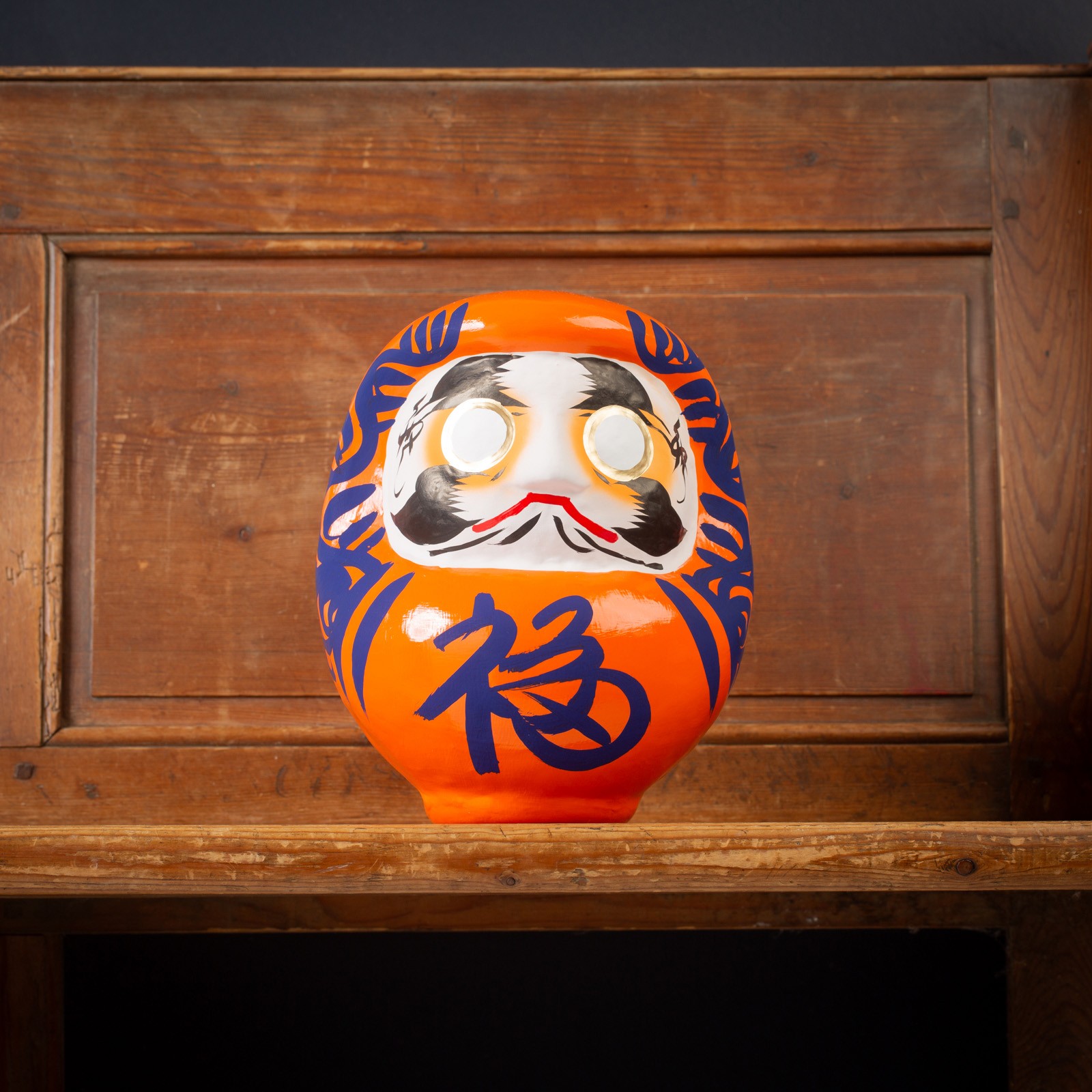 BEAMS JAPAN Ceramic Lucky Charm Doll medium daruma