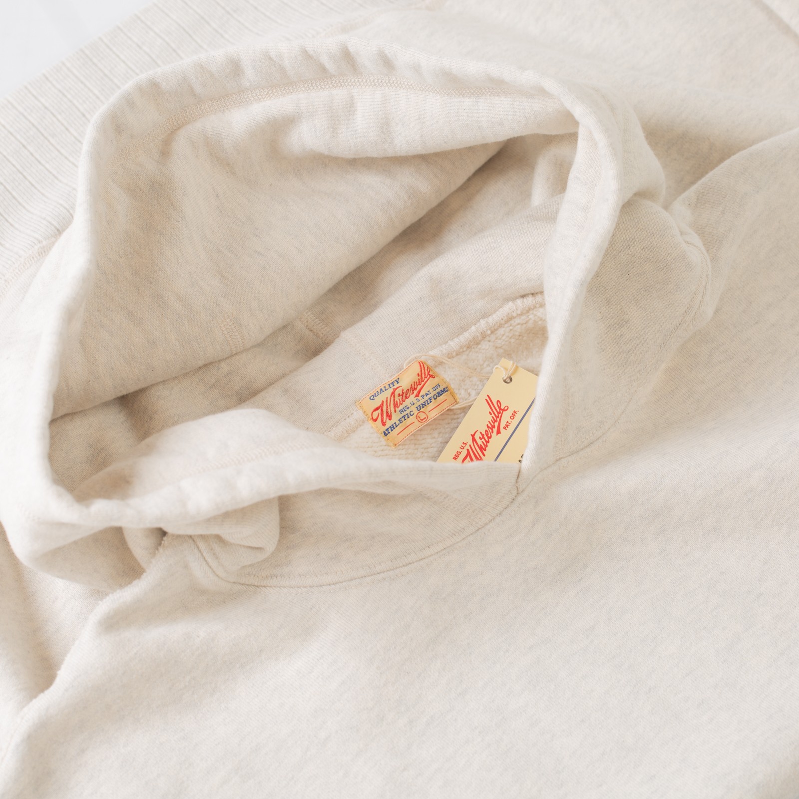 Heavy Loopwheel Sweat Hooded Parka Oatmeal