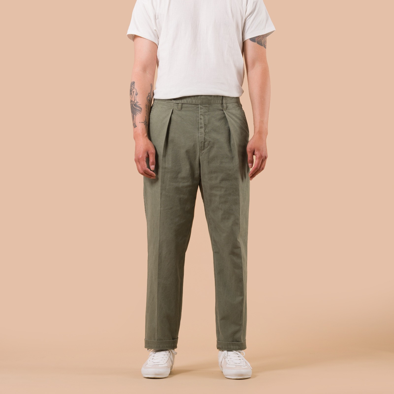 1510P Press Work Pants Olive