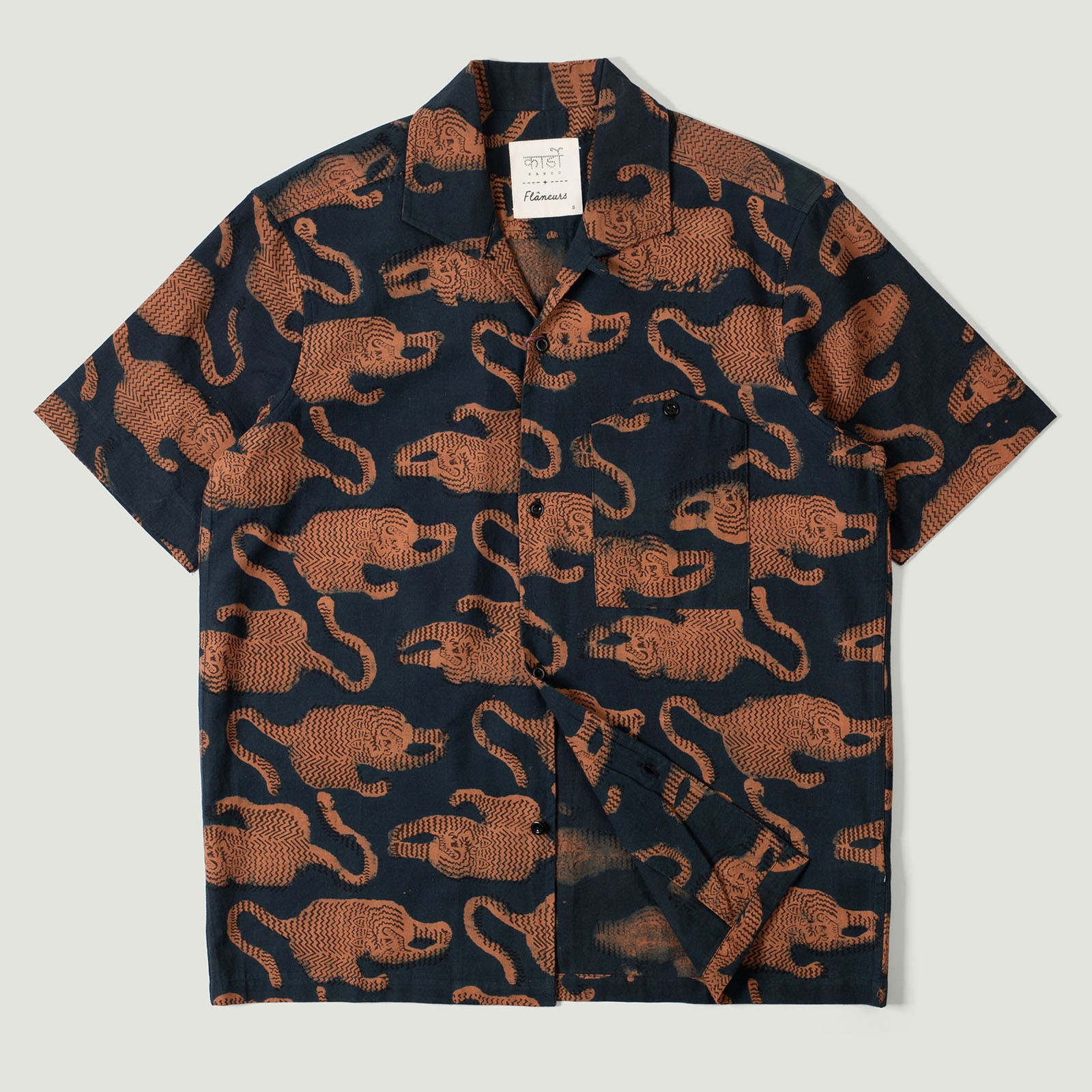 Vignettes KARDO x FLANEURS chemisette motif Shirt BP69