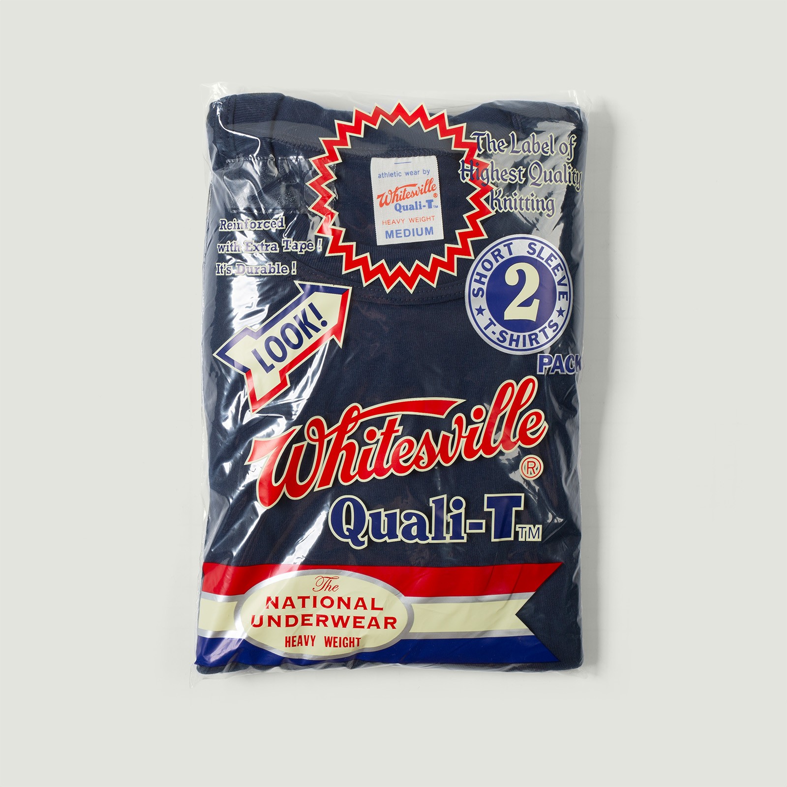 Vignettes flaneurs WHITESVILLE 2-Pack Tubular T-Shirt navy