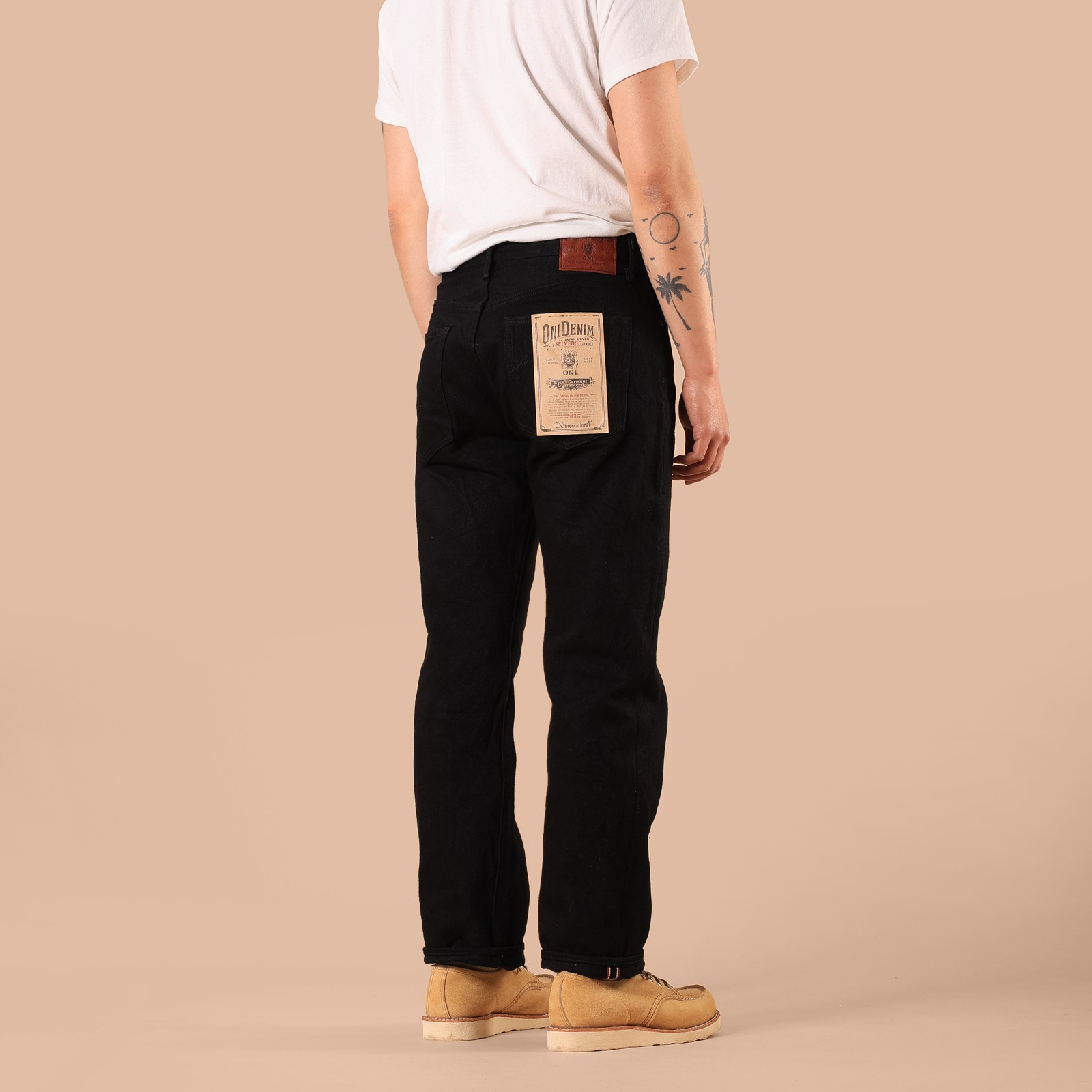 288ZR-BKBK 20oz "Secret Black Denim" Regular Straight