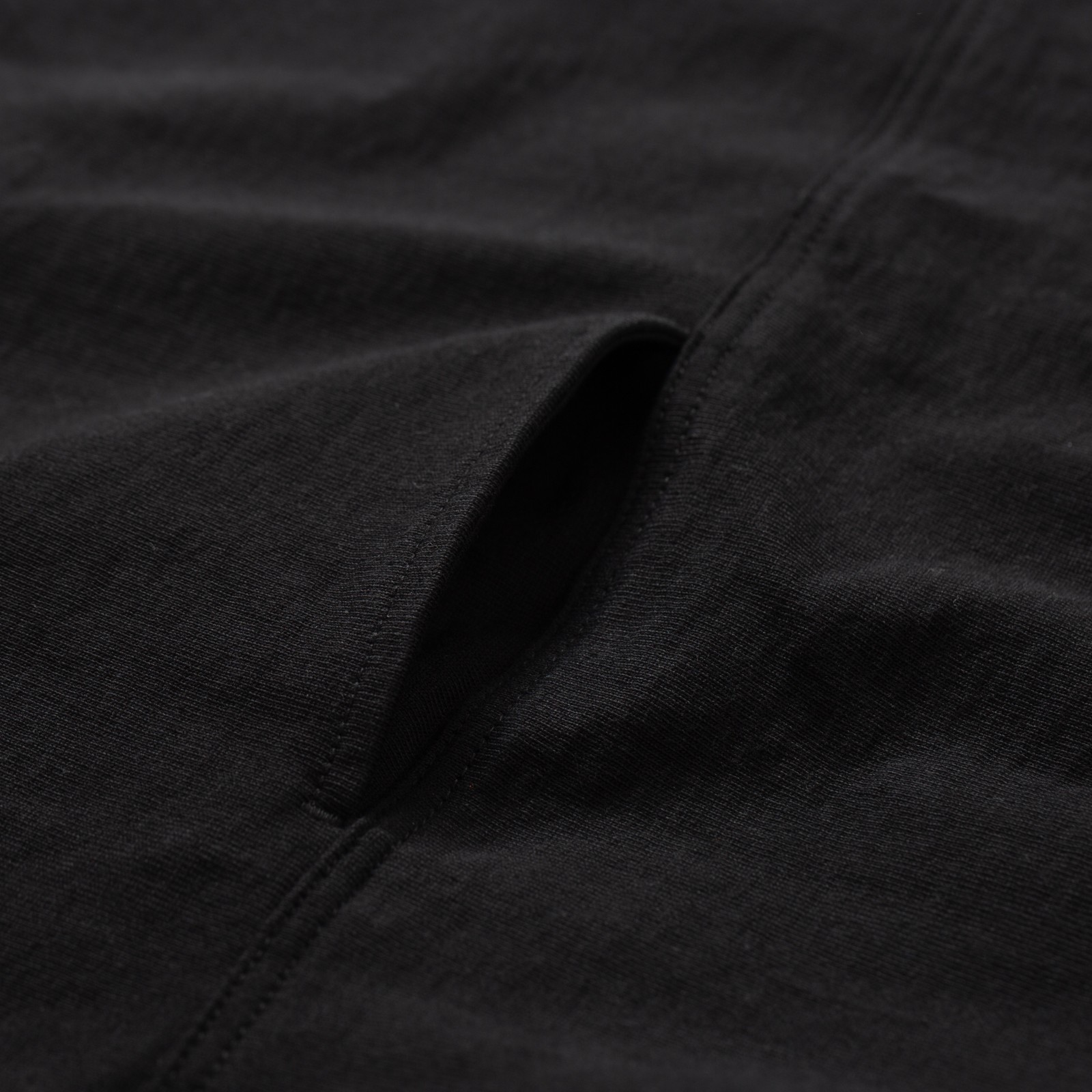 détails flaneurs JACKMAN teeshirt Dotsume Pocket HS T-Shirt Black (3)