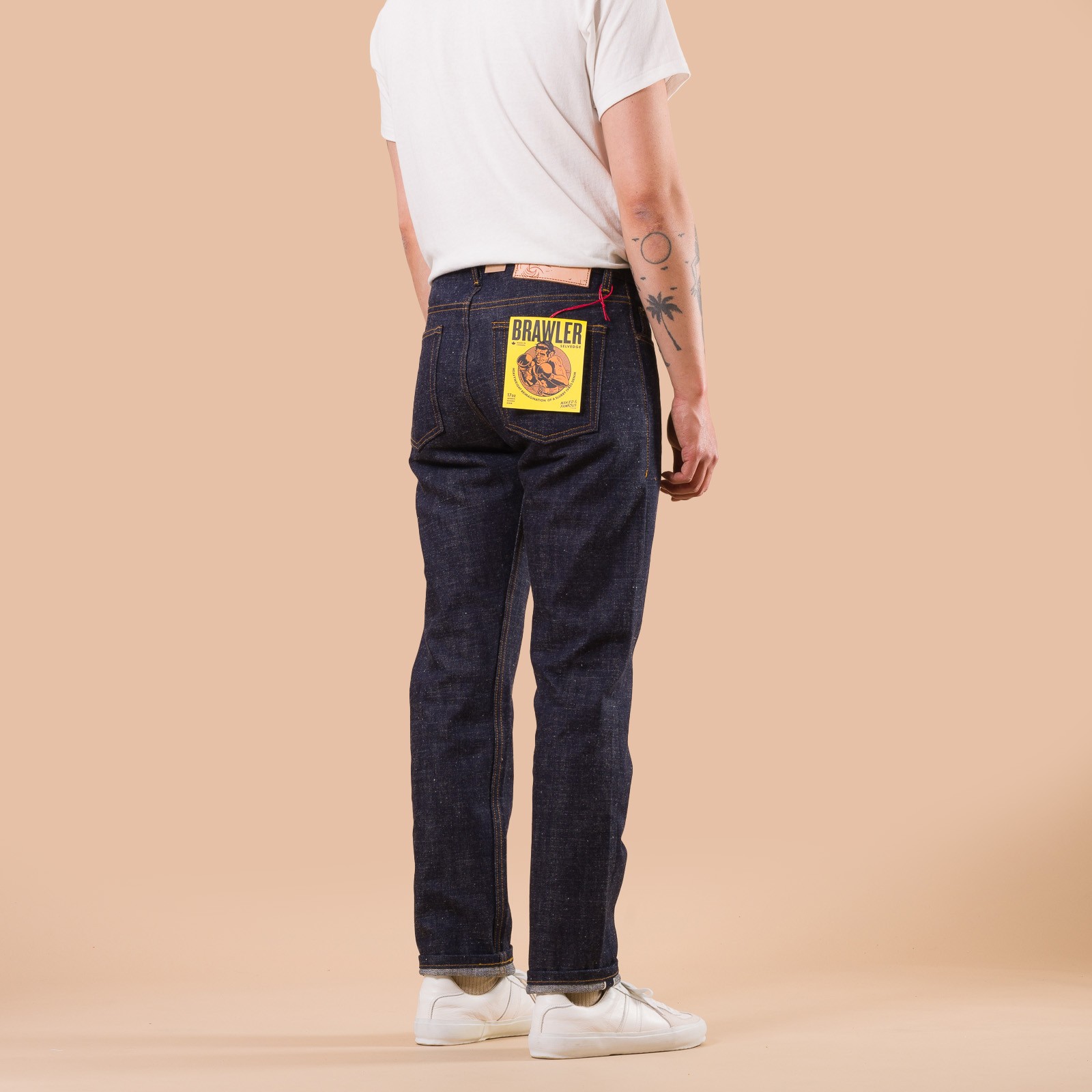 image flâneurs NAKED & FAMOUS / WeirdGuy Brawler Selvedge de dos