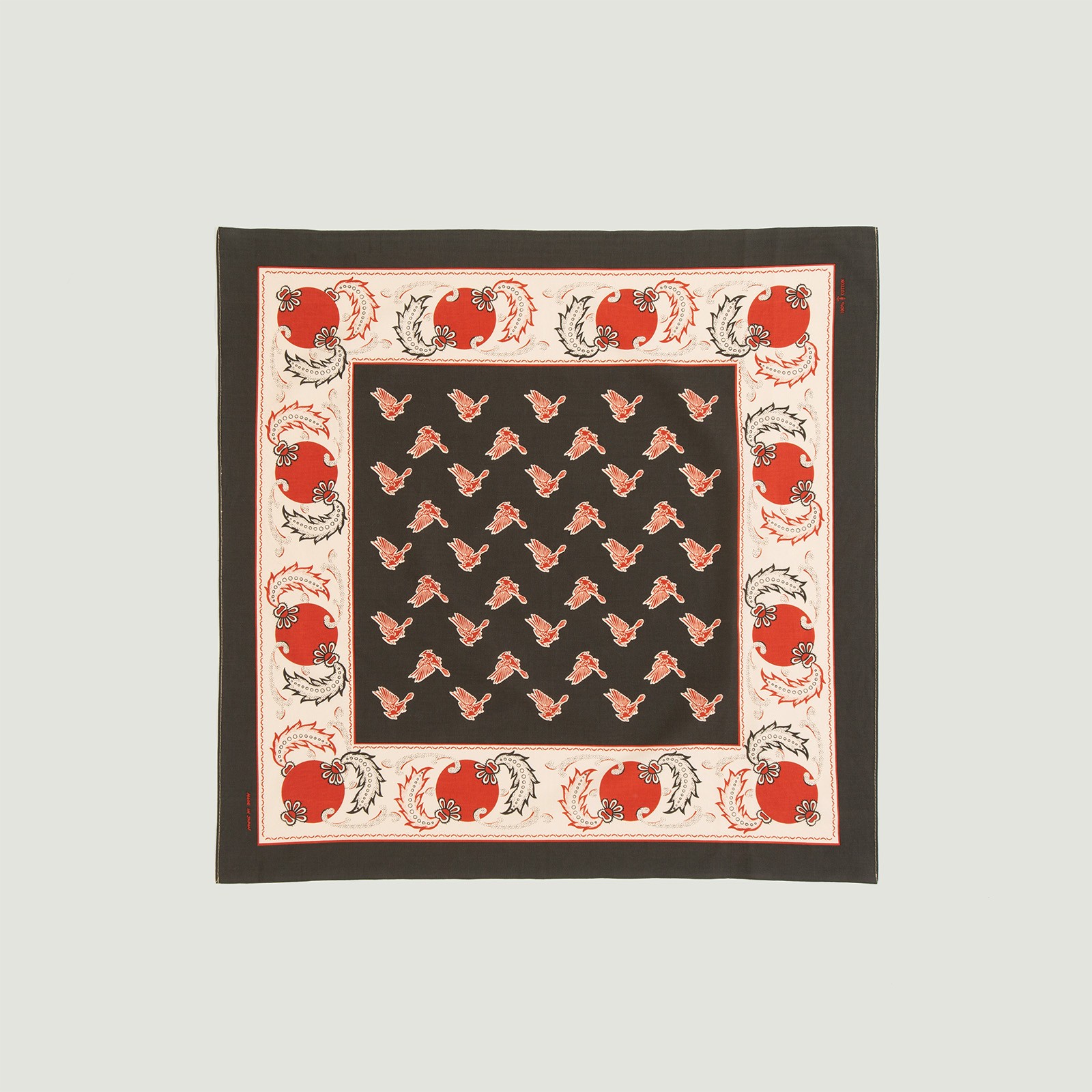 Vignette flaneurs ONE EAR BRAND Cardinal Bandana Sumi