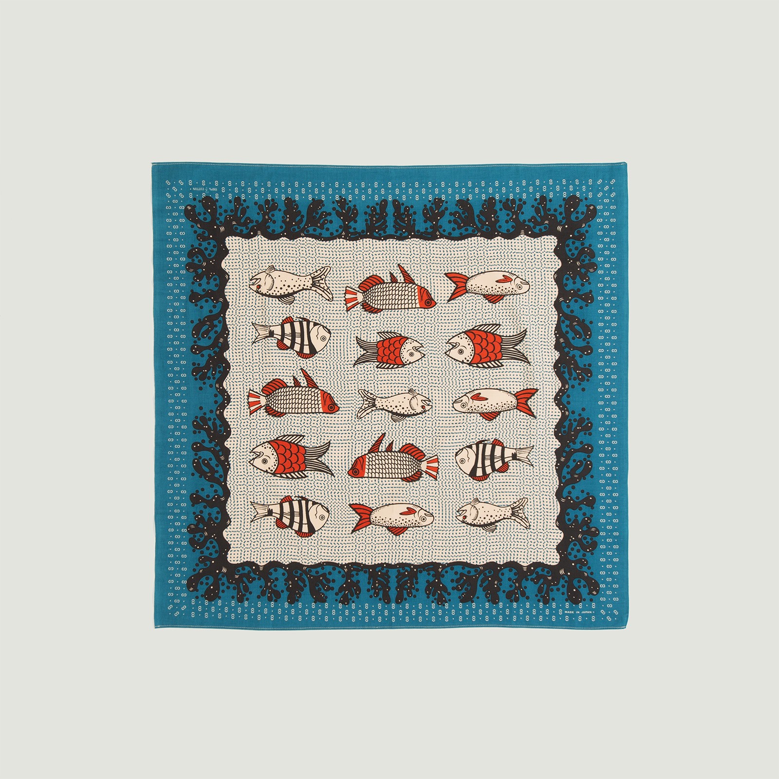 Vignette flaneurs ONE EAR BRAND Sakana Bandana Mosaic Tile