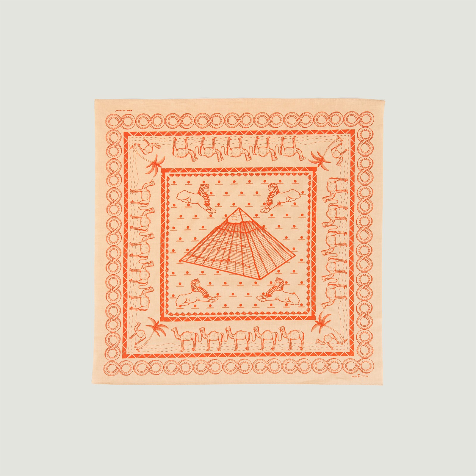 Vignette flaneurs ONE EAR BRAND  Sphinx Bandana Desert