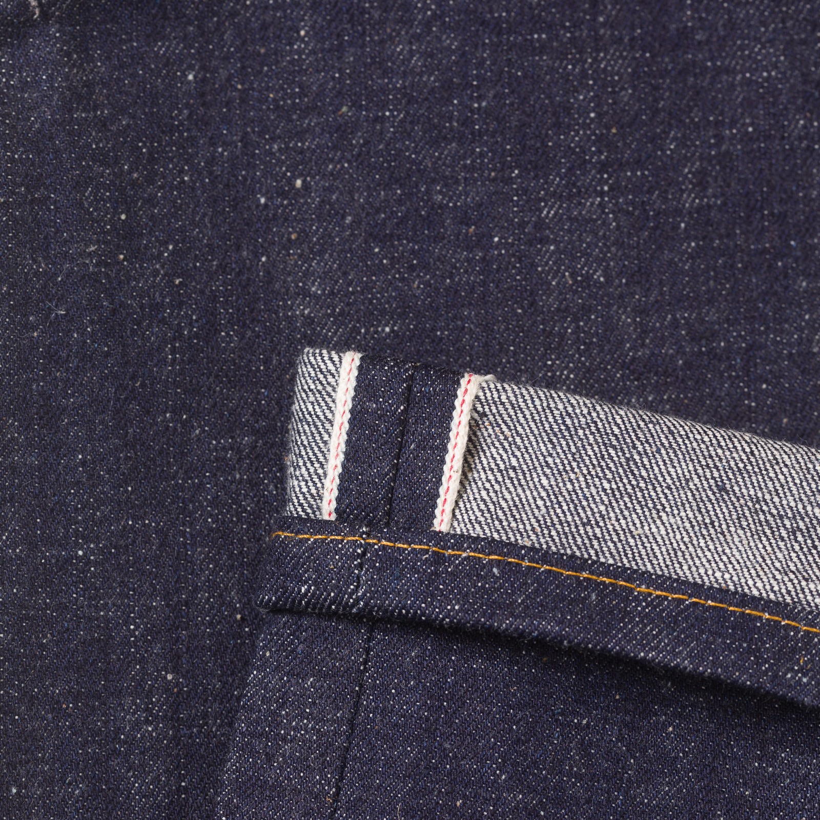 image flâneurs NAKED & FAMOUS / WeirdGuy Brawler Selvedge détail selvedge