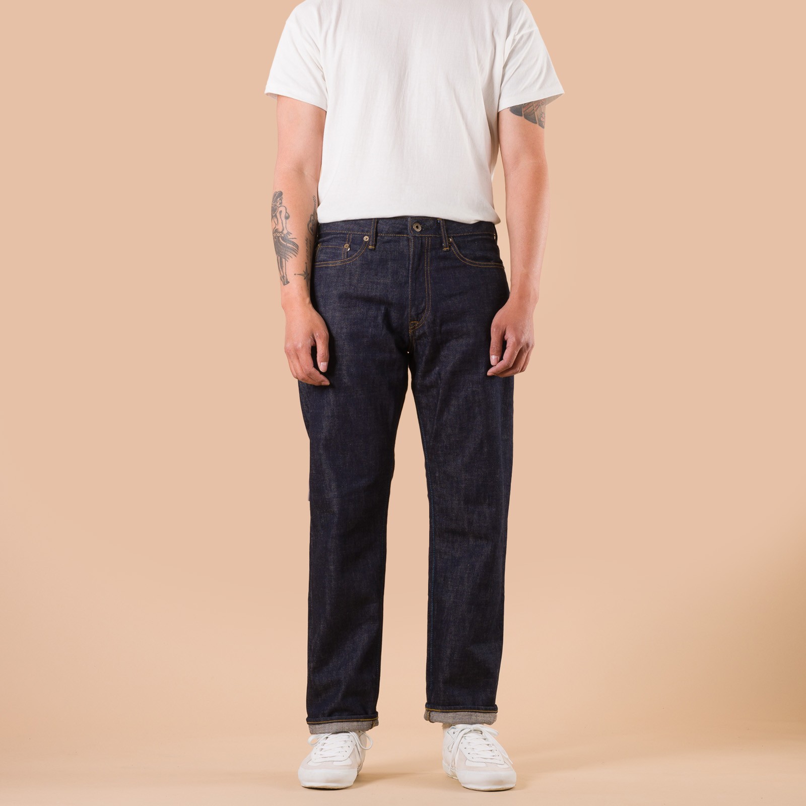 Image-Flâneurs_JAPAN BLUE JEANS / J404 Classic Straight Fit 12,5oz_de-face