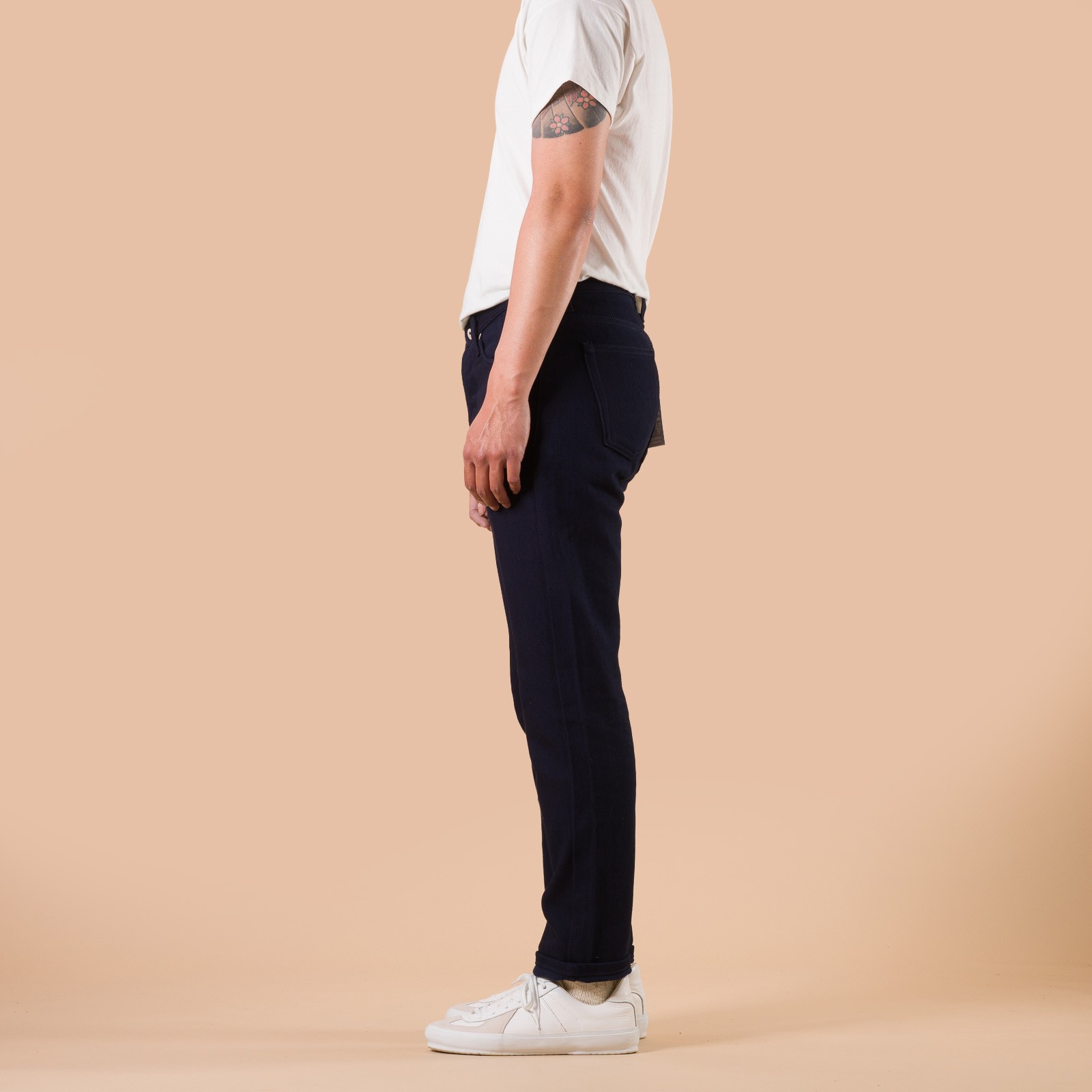 image flâneurs NAKED & FAMOUS / WeirdGuy Maekake Dobby Indigo profil