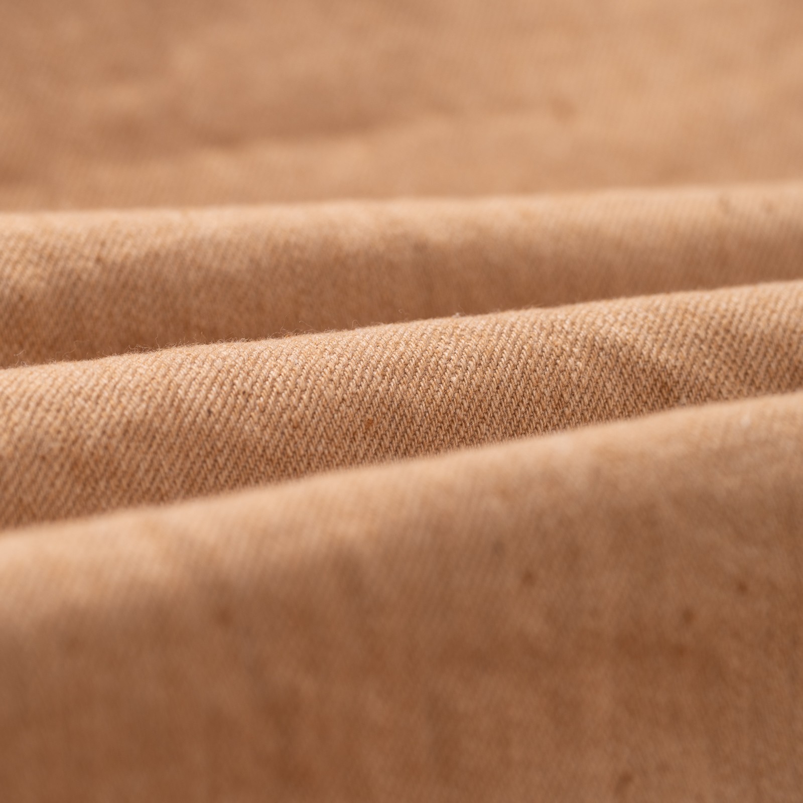 image flâneurs STUDIO D'ARTISAN / 5740 Fox Cotton Work Shirt Brown détail matière