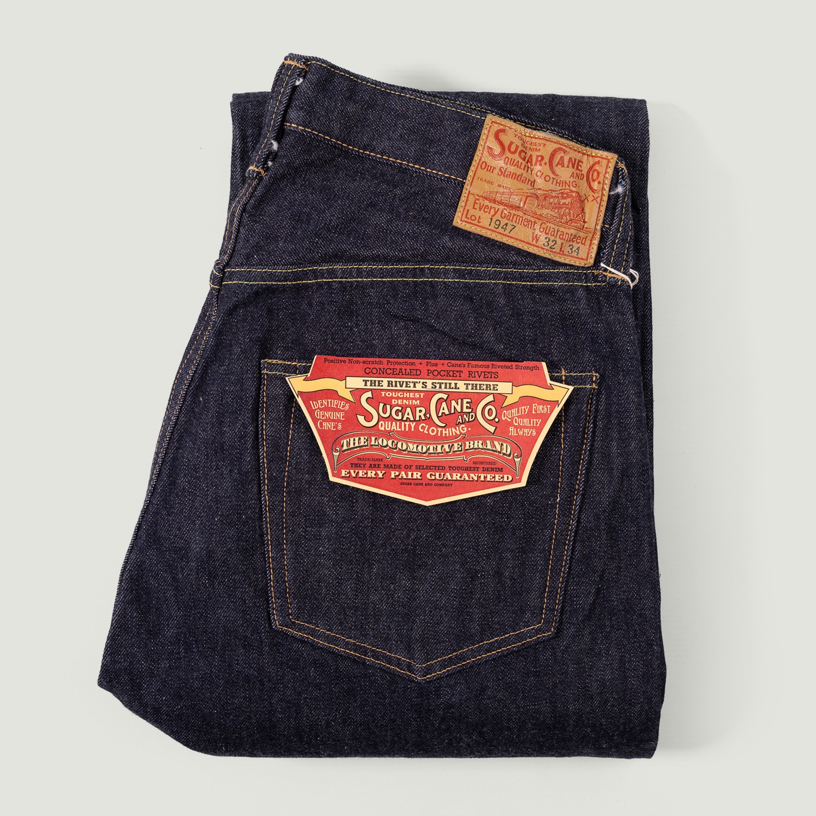 Image flâneurs SUGAR CANE / 14.25oz Denim 1947 Model Regular Straight Vignette