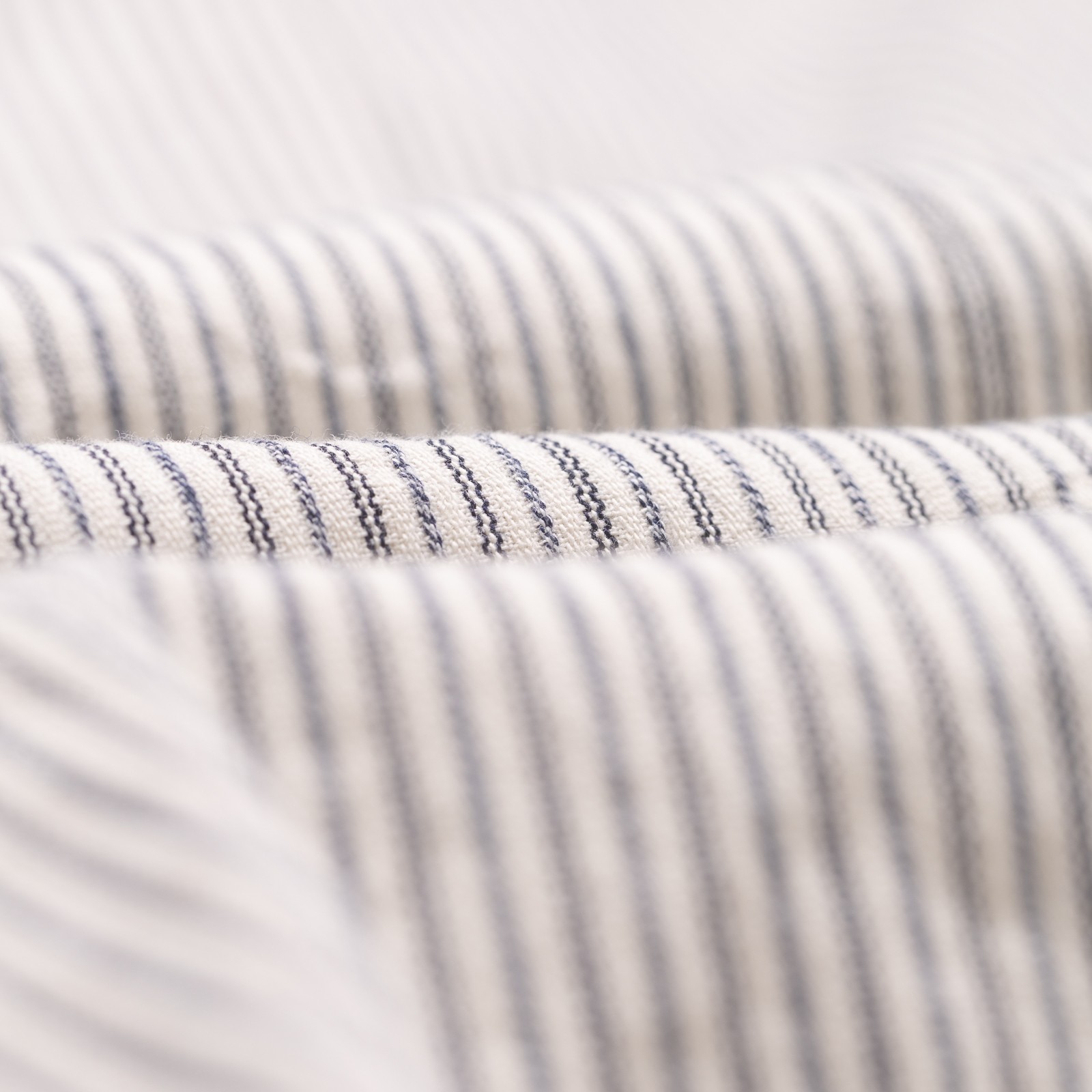 Image Flâneurs SUGAR CANE / "Fiction Romance" 8oz Indigo Stripe Work Coat détail matière
