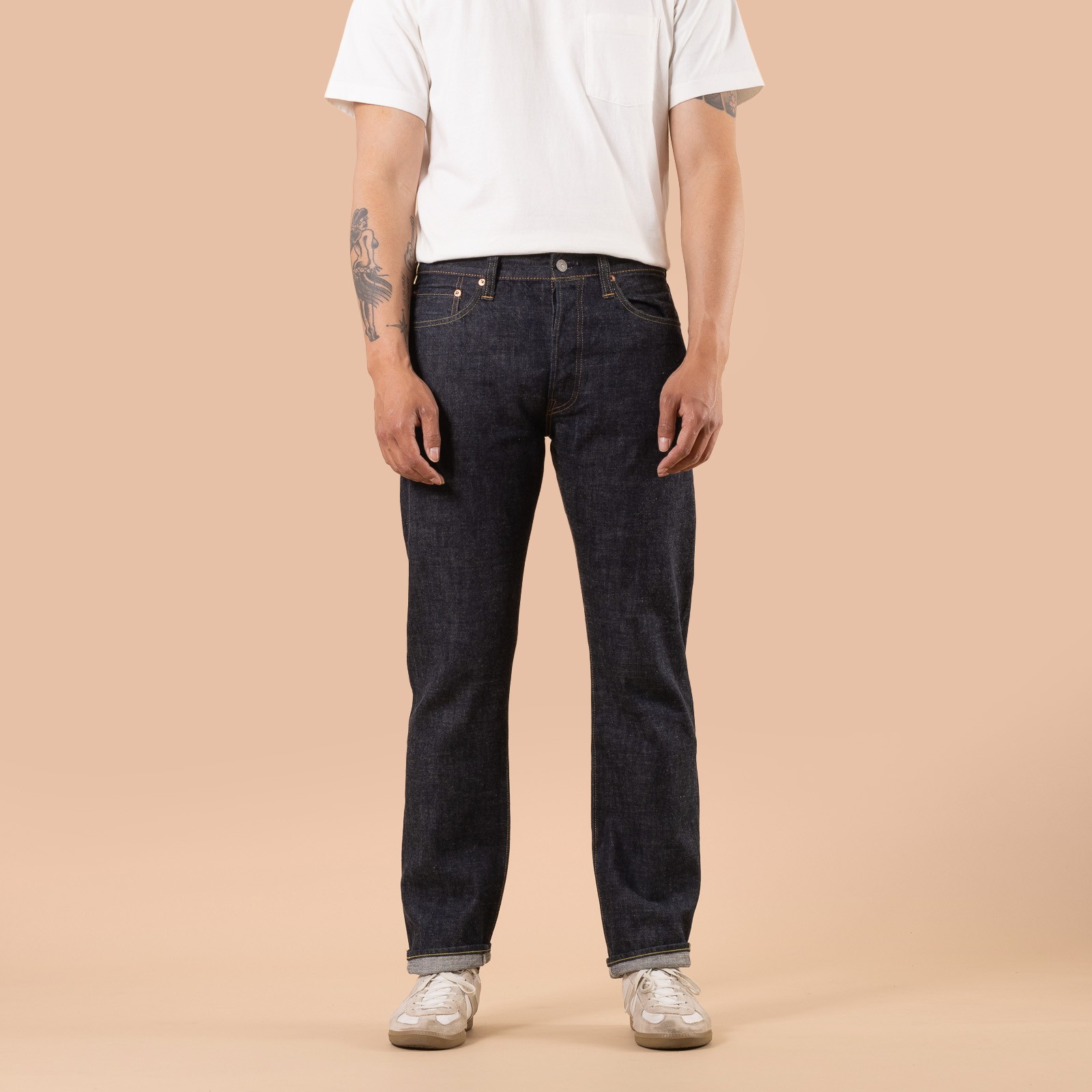 Image Flâneurs SUGAR CANE / 12oz Denim 1947 Model Type-III Slim Straight face