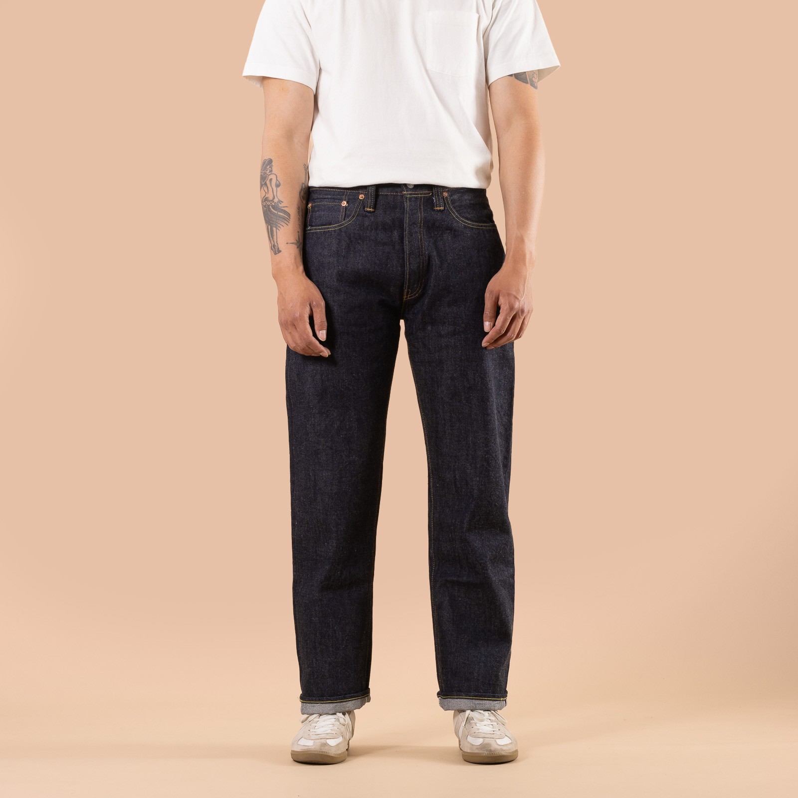 Image flâneurs SUGAR CANE / 14.25oz Denim 1947 Model Regular Straight face
