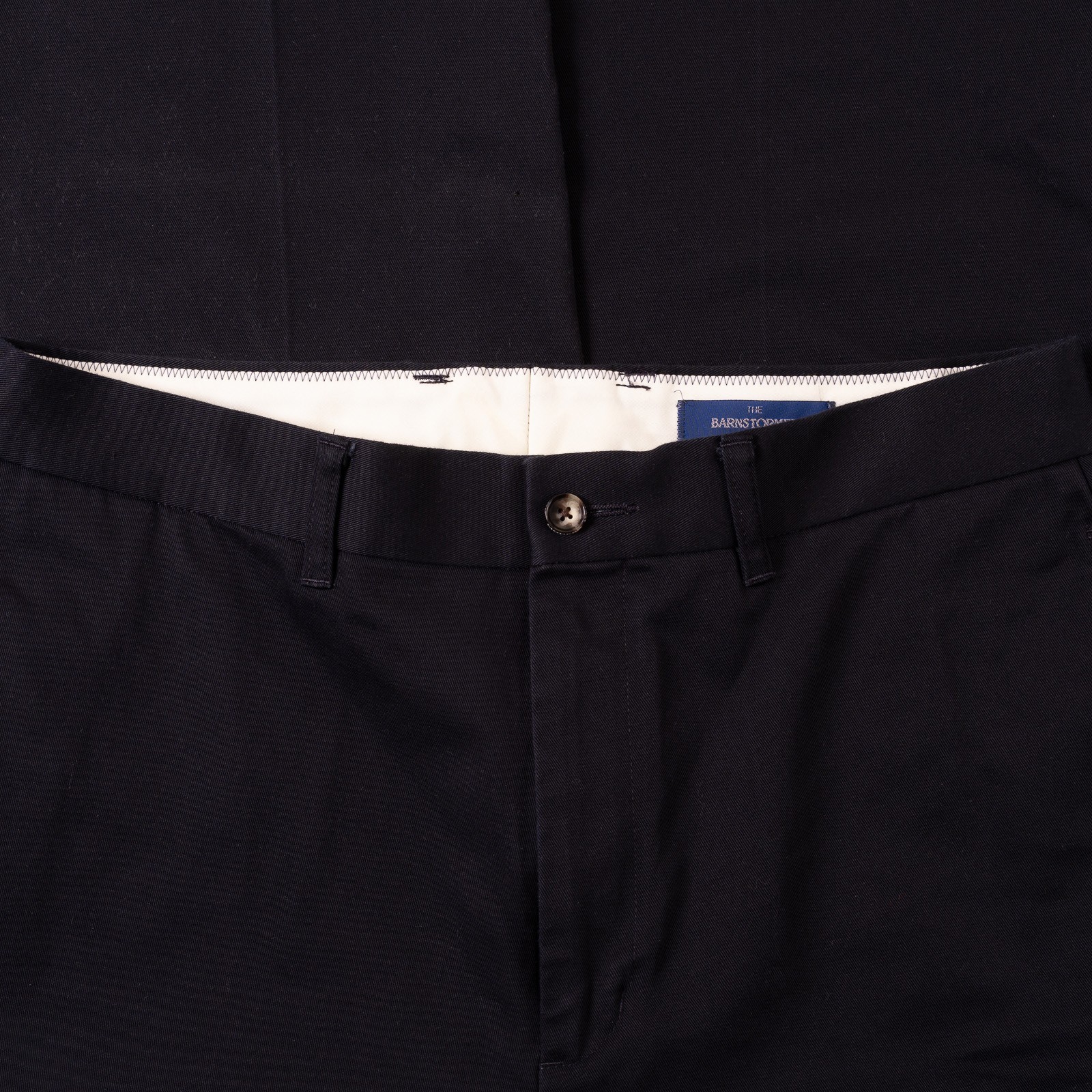 Image flâneurs  BARNSTORMER / 1952UC Flat Front Chino Navy détail 1