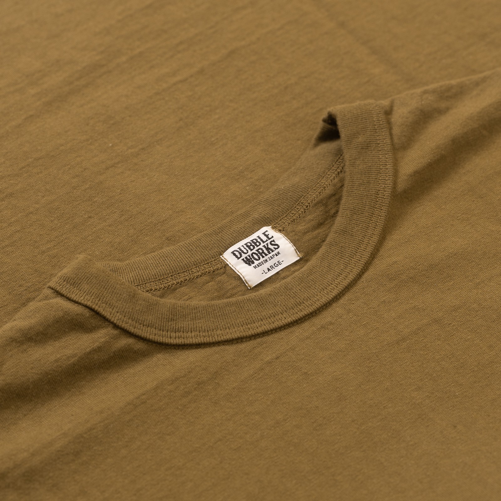 7.7oz Fallen Cotton S/S Tee Khaki