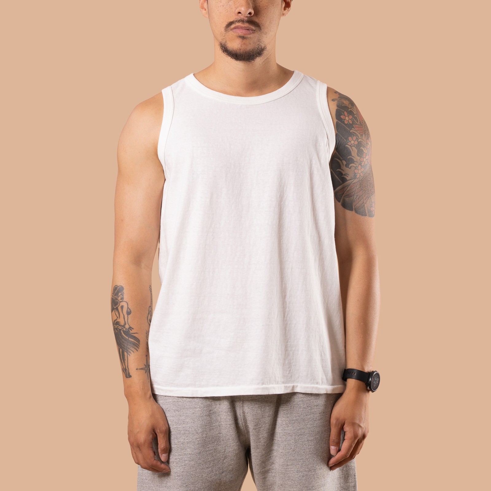 Basic Tank Top Off White