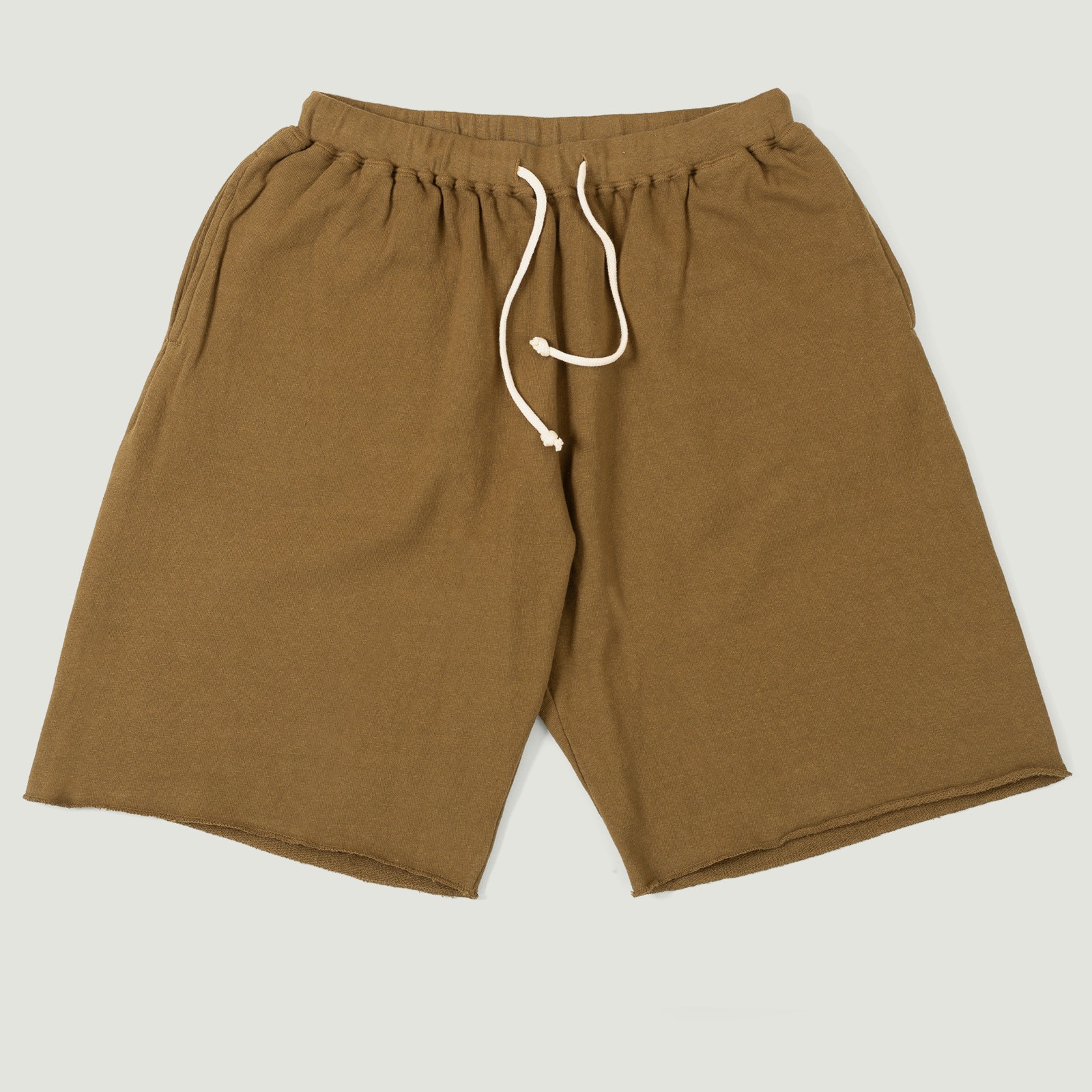 Sweat Short Pants Khaki