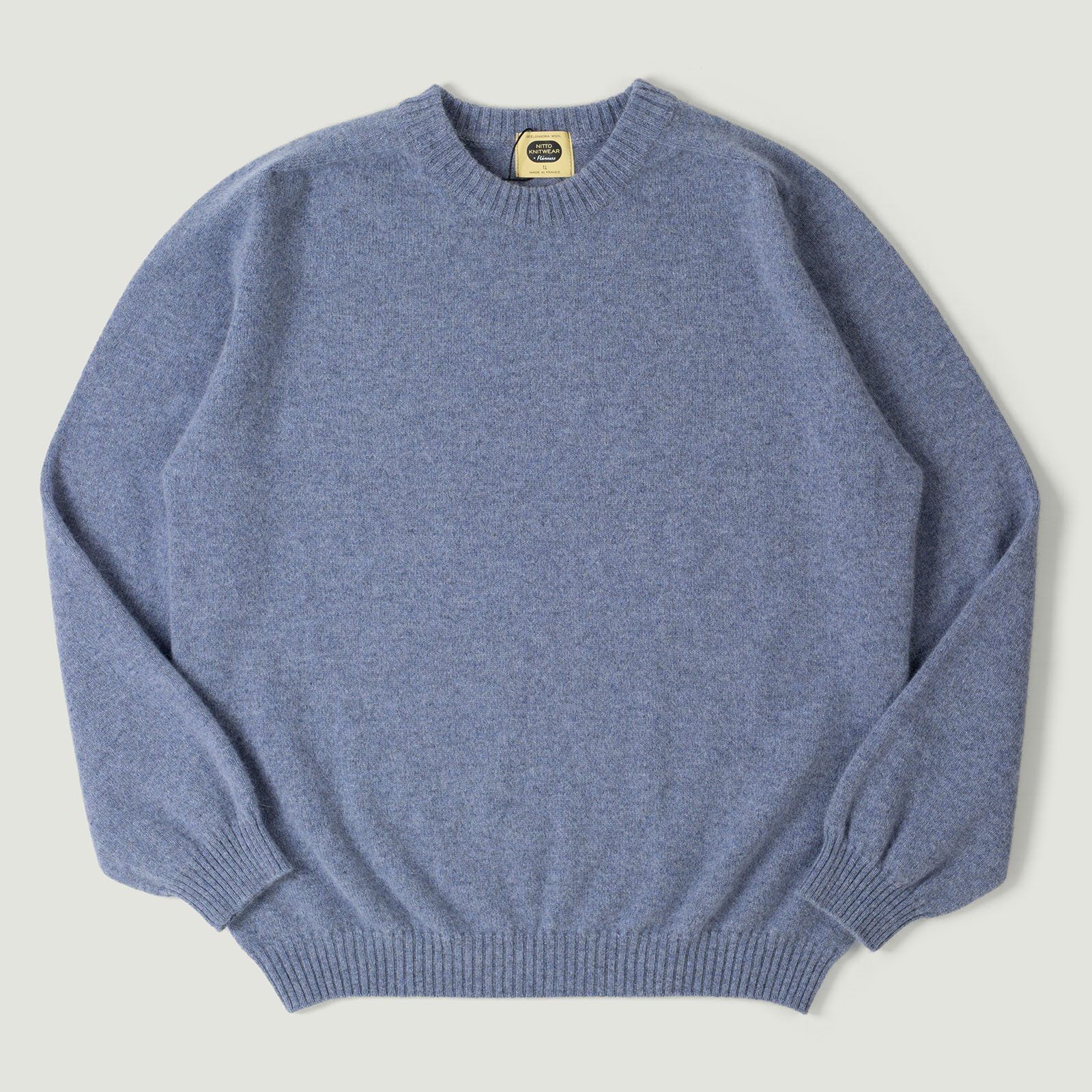 NITTO KNITWEAR X FLANEURS / Bedros Geelongora Sweater Denim