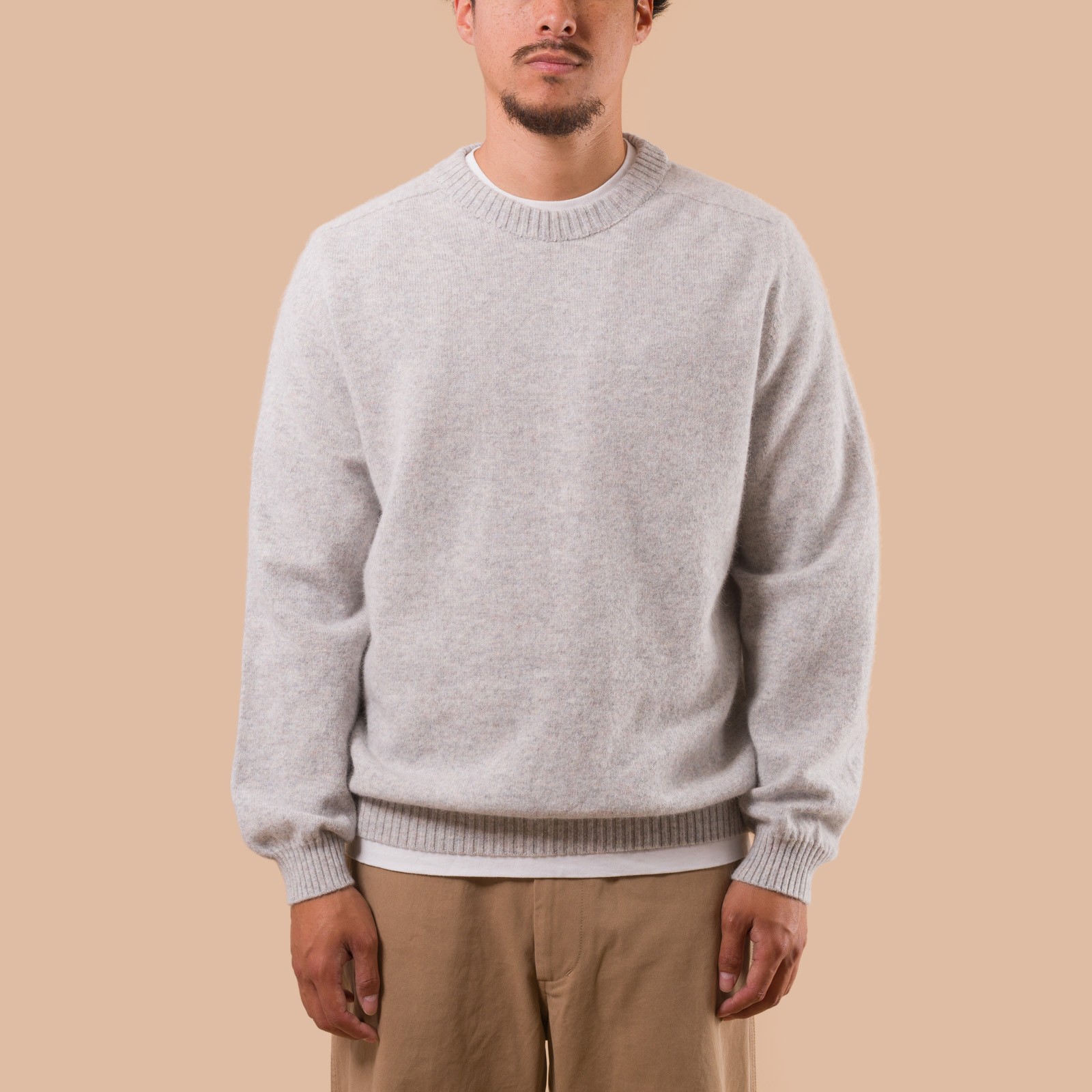 NITTO KNITWEAR X FLANEURS / Pull Bedros Geelongora Quartz