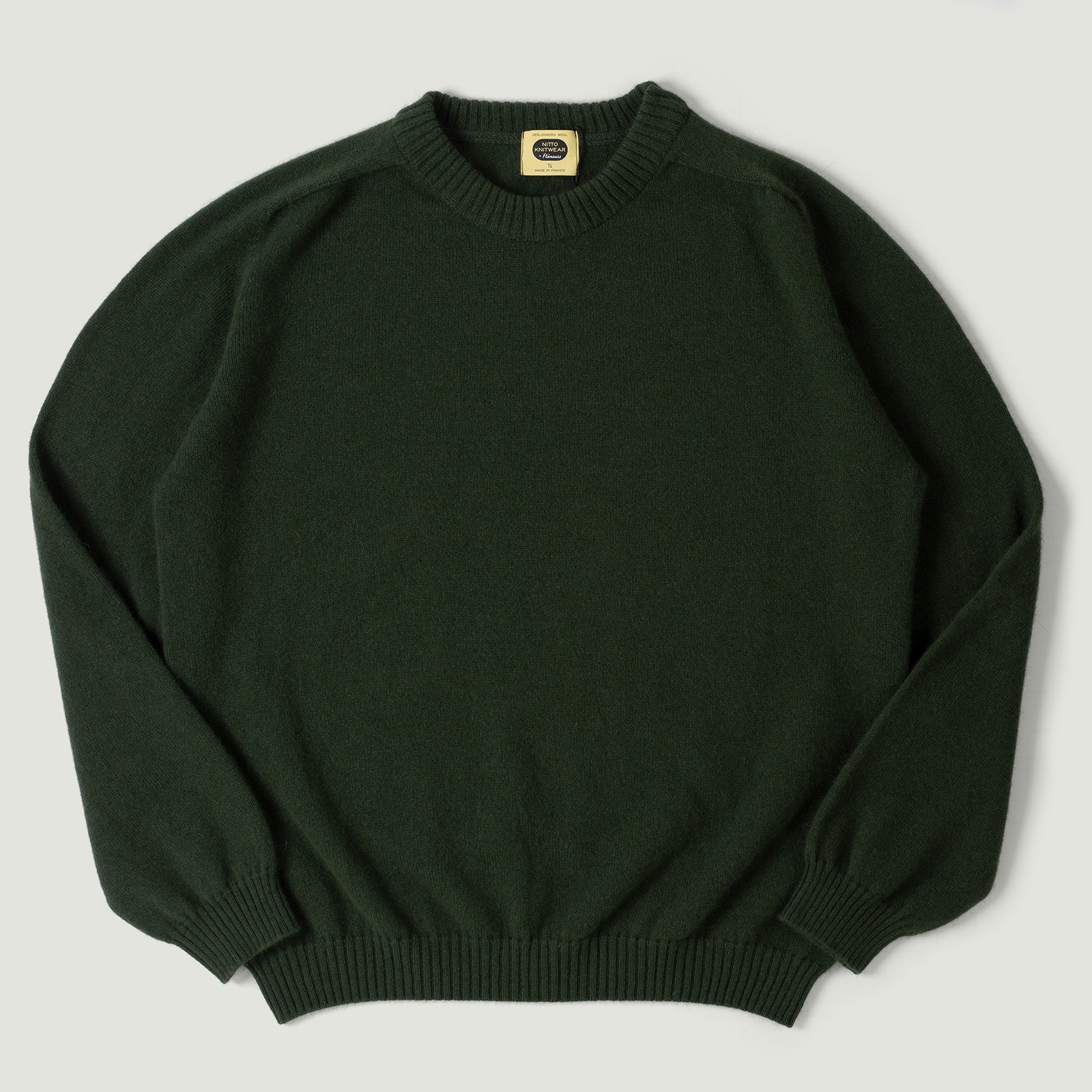 NITTO KNITWEAR X FLANEURS Pull Bedros Geelongora Cedar