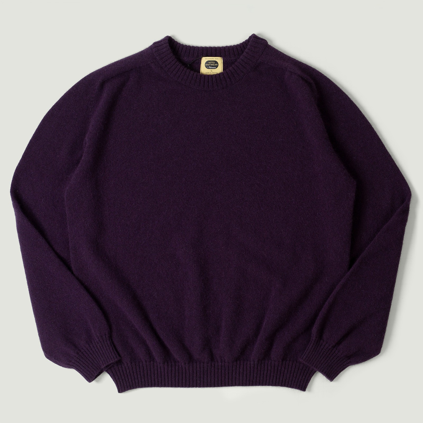 NITTO KNITWEAR X FLANEURS Pull Bedros Geelongora emperor