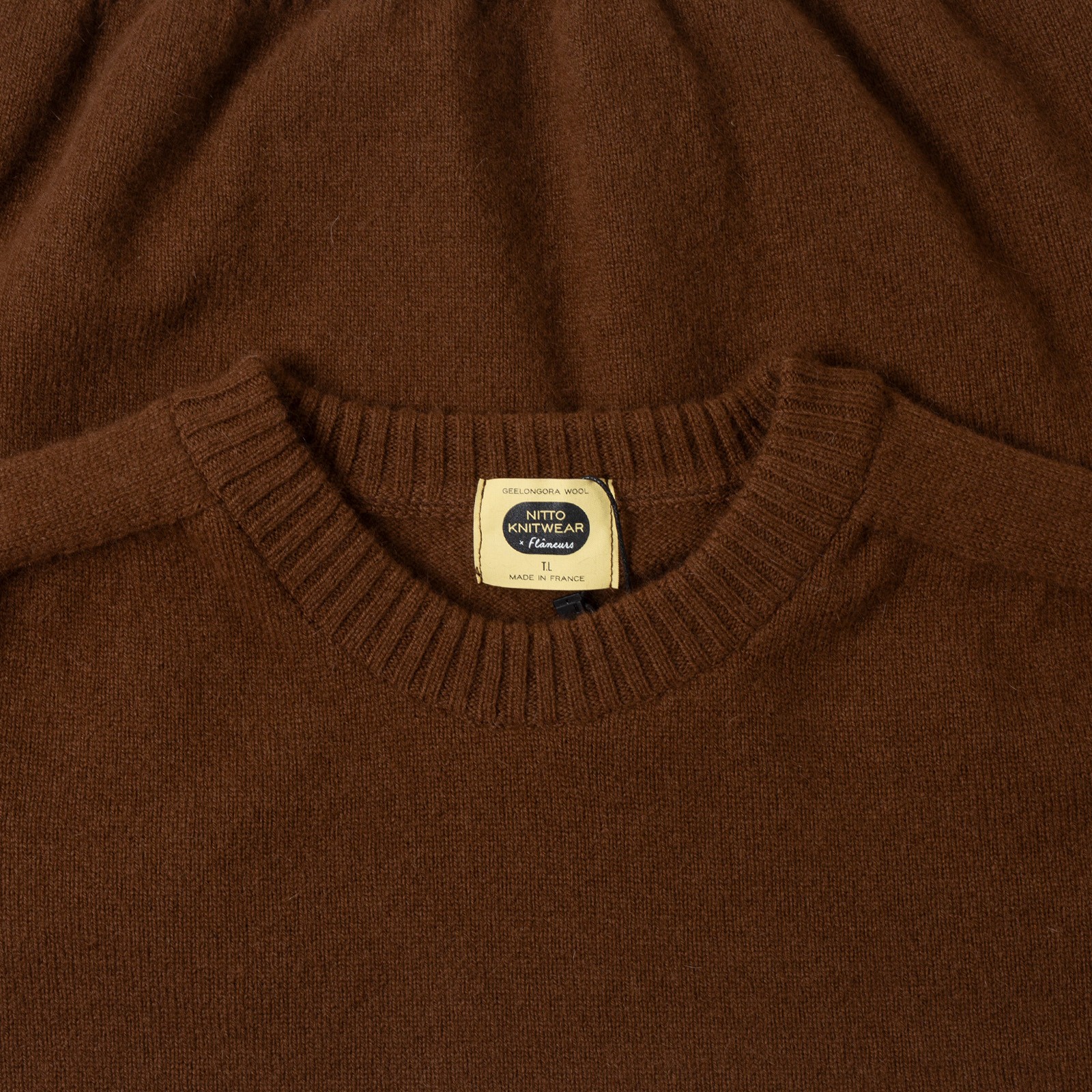 NITTO KNITWEAR X FLANEURS / Bedros Geelongora Sweater Vicuna