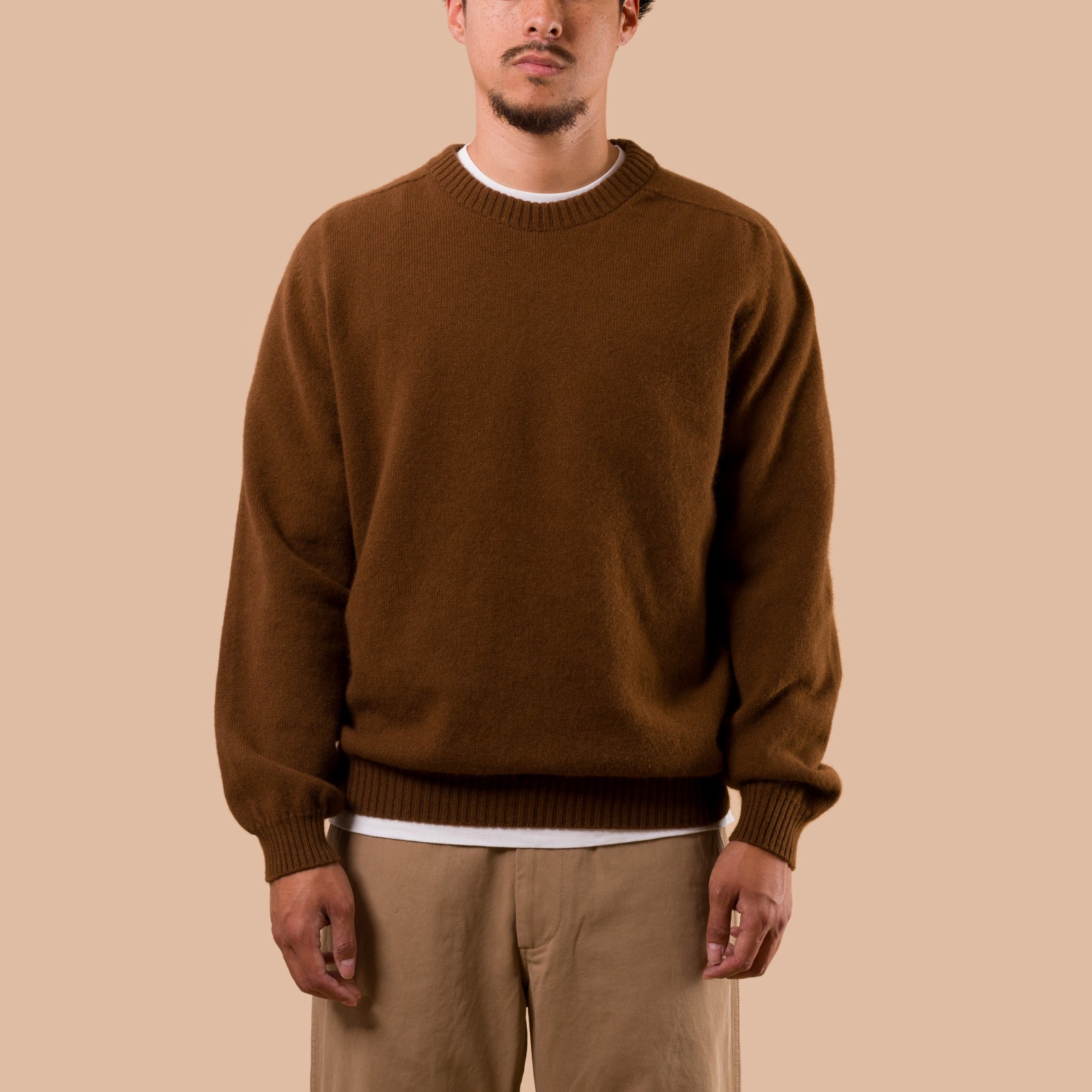 NITTO KNITWEAR X FLANEURS / Bedros Geelongora Sweater Vicuna