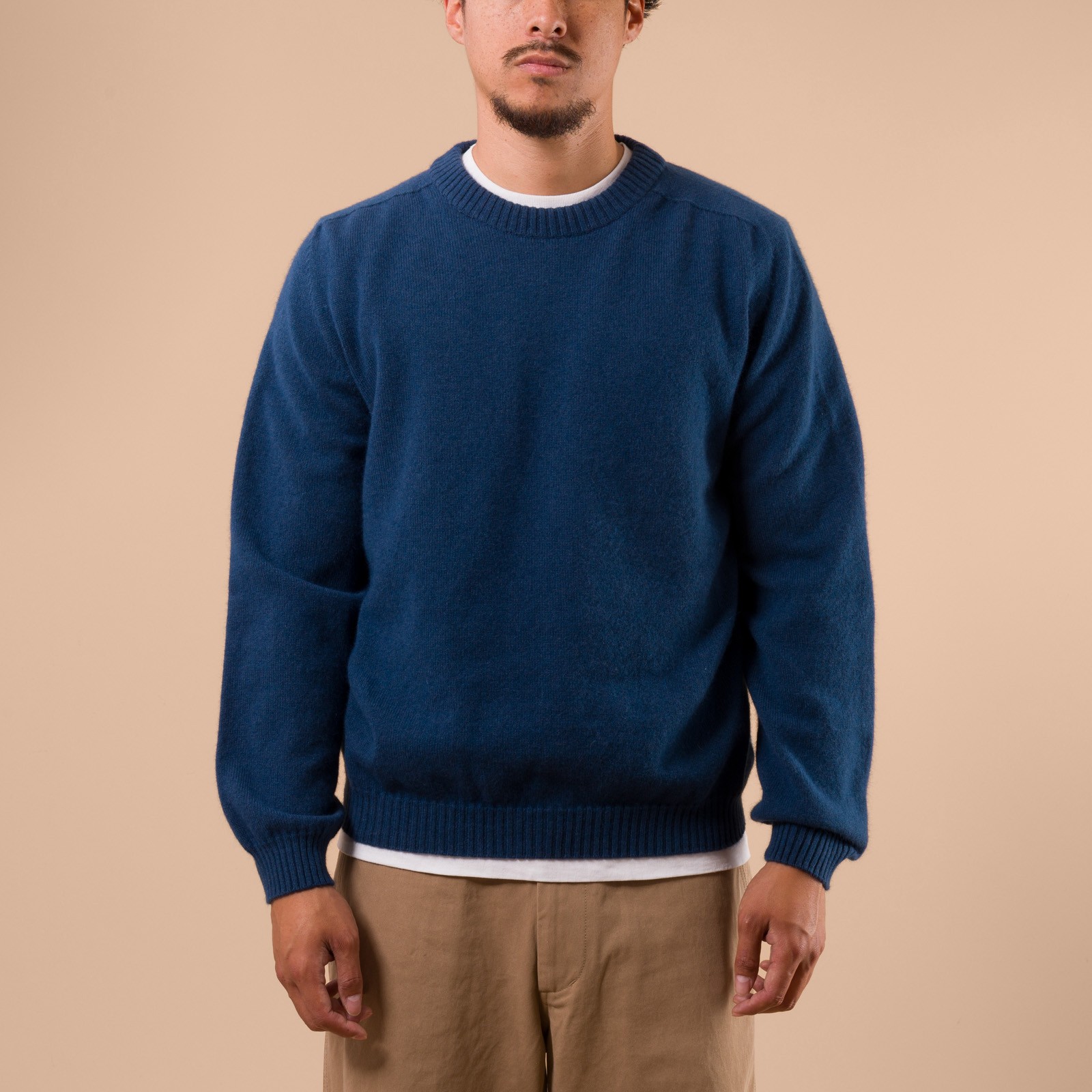 NITTO KNITWEAR X FLANEURS Pull Bedros Geelongora tyne de face