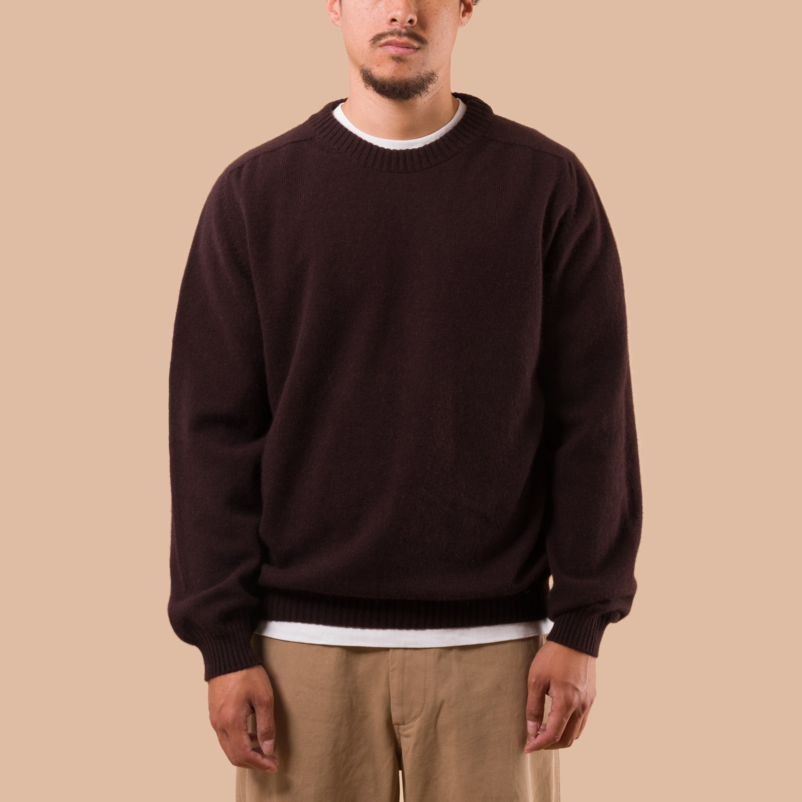 NITTO KNITWEAR X FLANEURS / Bedros Geelongora Sweater Ebony