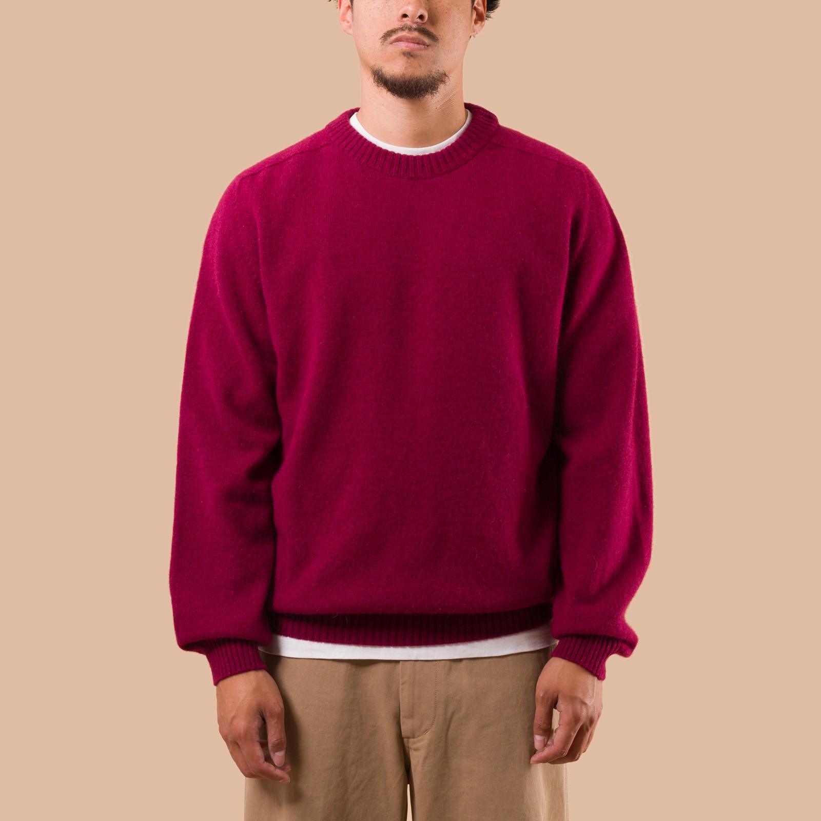 NITTO KNITWEAR X FLANEURS Pull Bedros Geelongora hibiscus de face