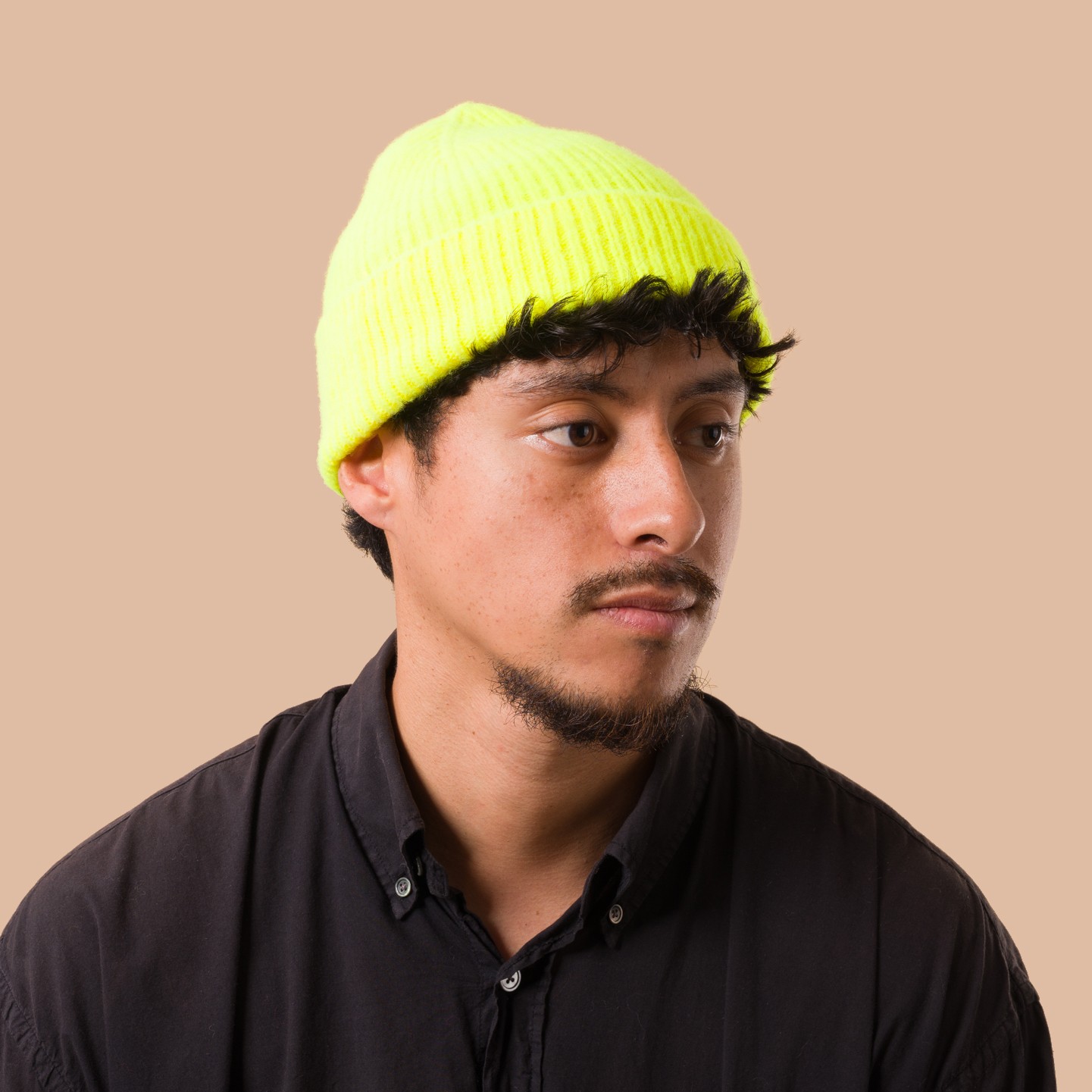 image flaneurs bonnet MACKIE Bonnet Barra Hat Neon Yellow