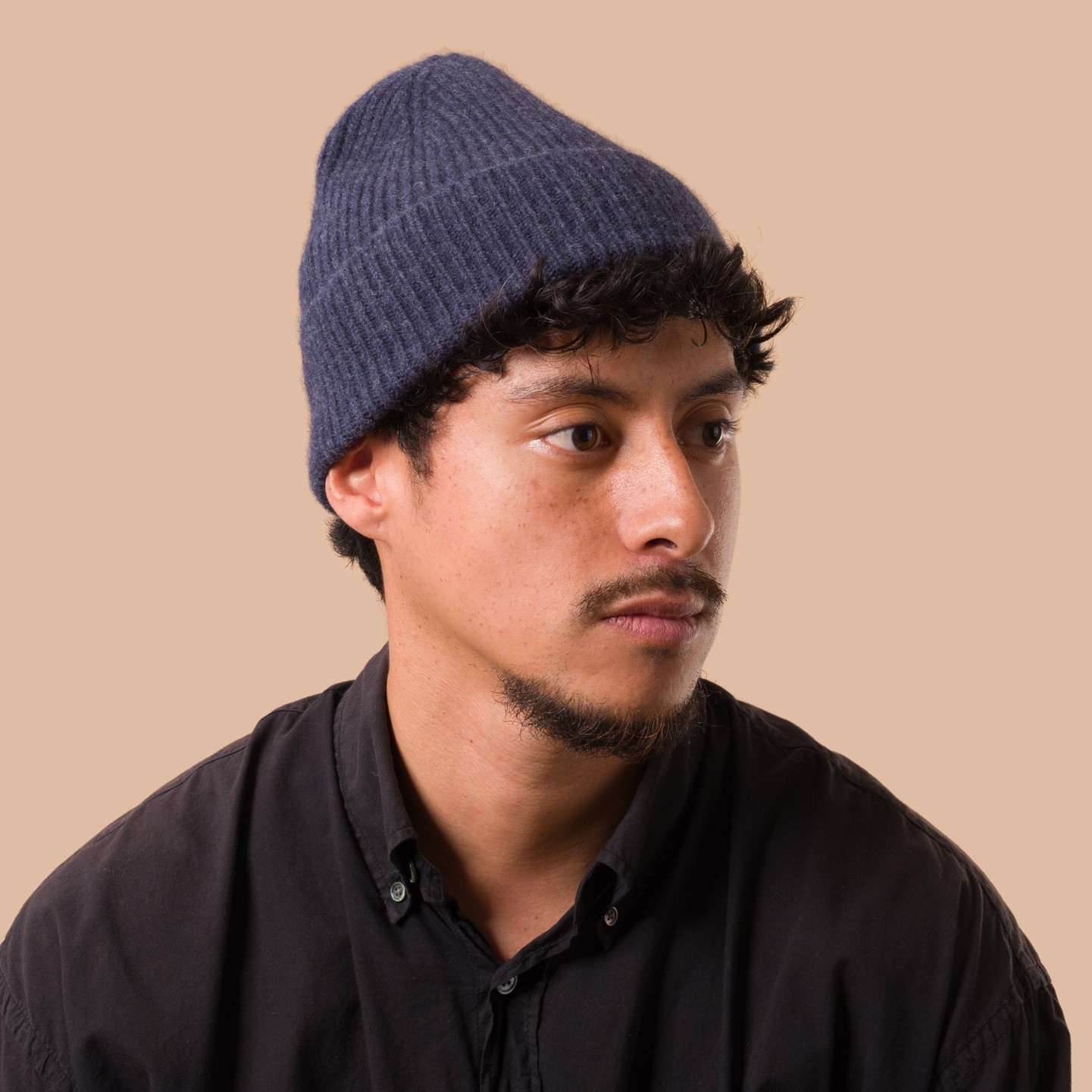 image flaneurs bonnet MACKIE Bonnet Barra Hat Navy Mix
